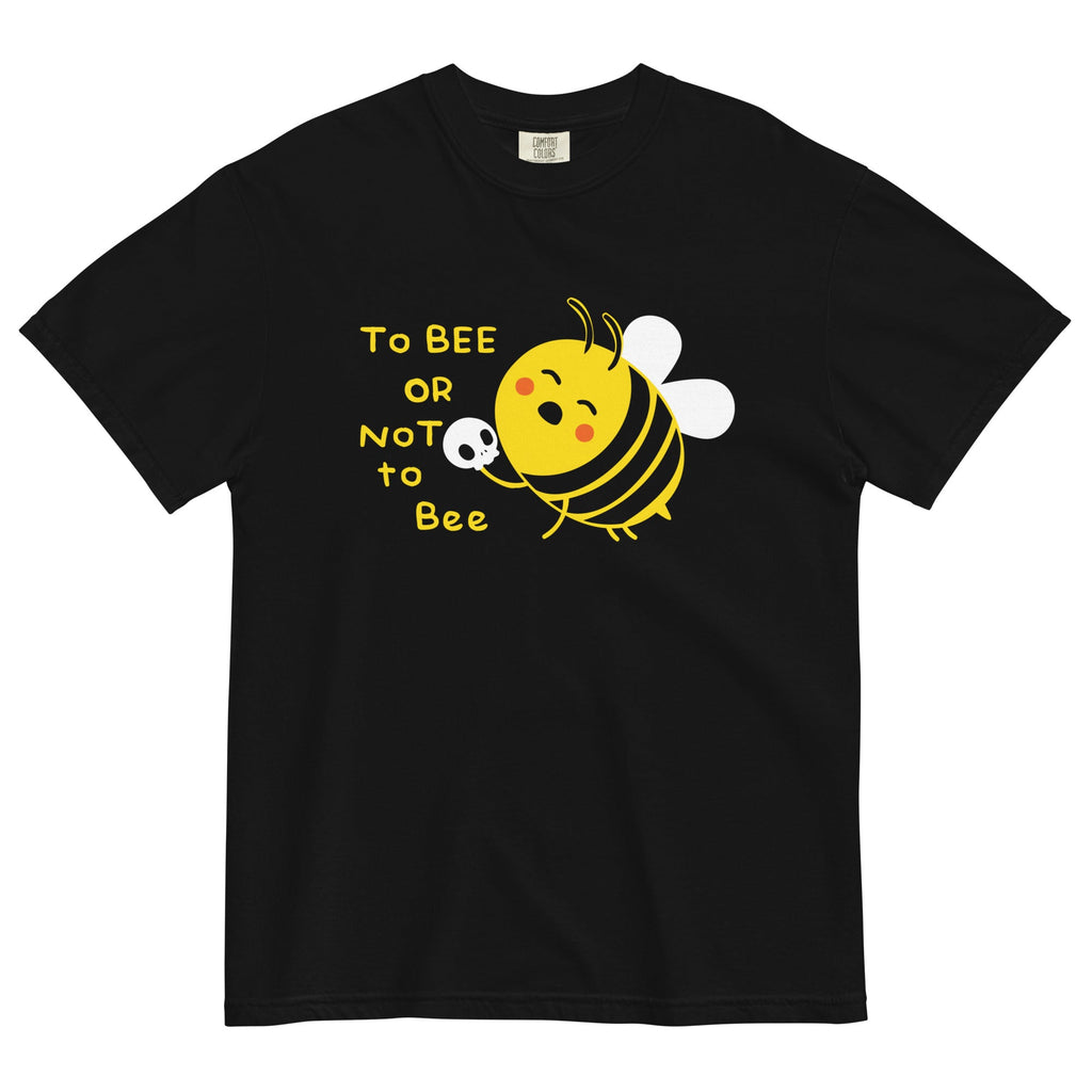 To Bee Or Not To Bee Men's Relaxed Fit Tee Hoodie, Sweatshirt | CoreVibeTees.com (Image 2)