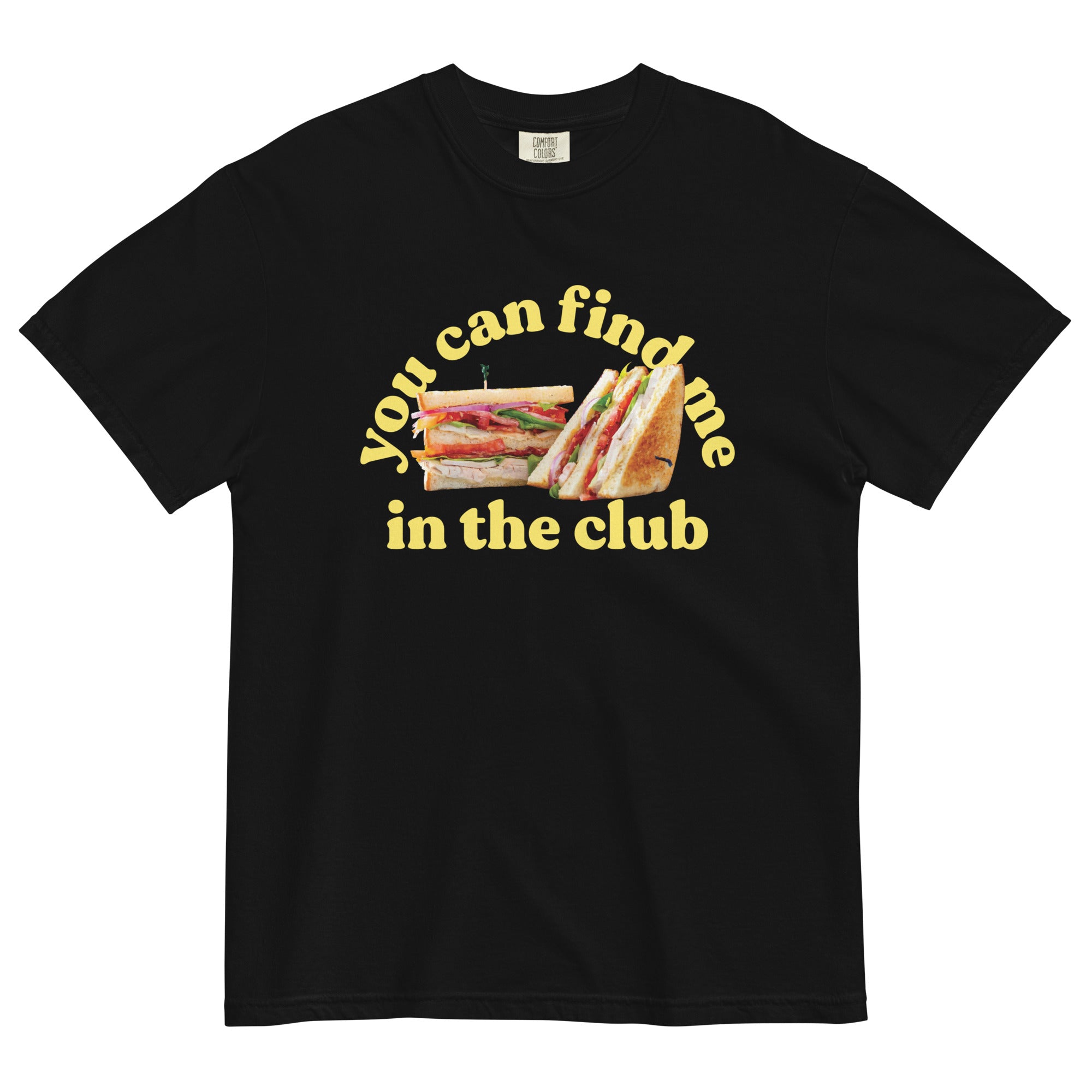 You Can Find Me In The Club Men's Relaxed Fit Tee Hoodie, Sweatshirt | CoreVibeTees.com (Image 2)