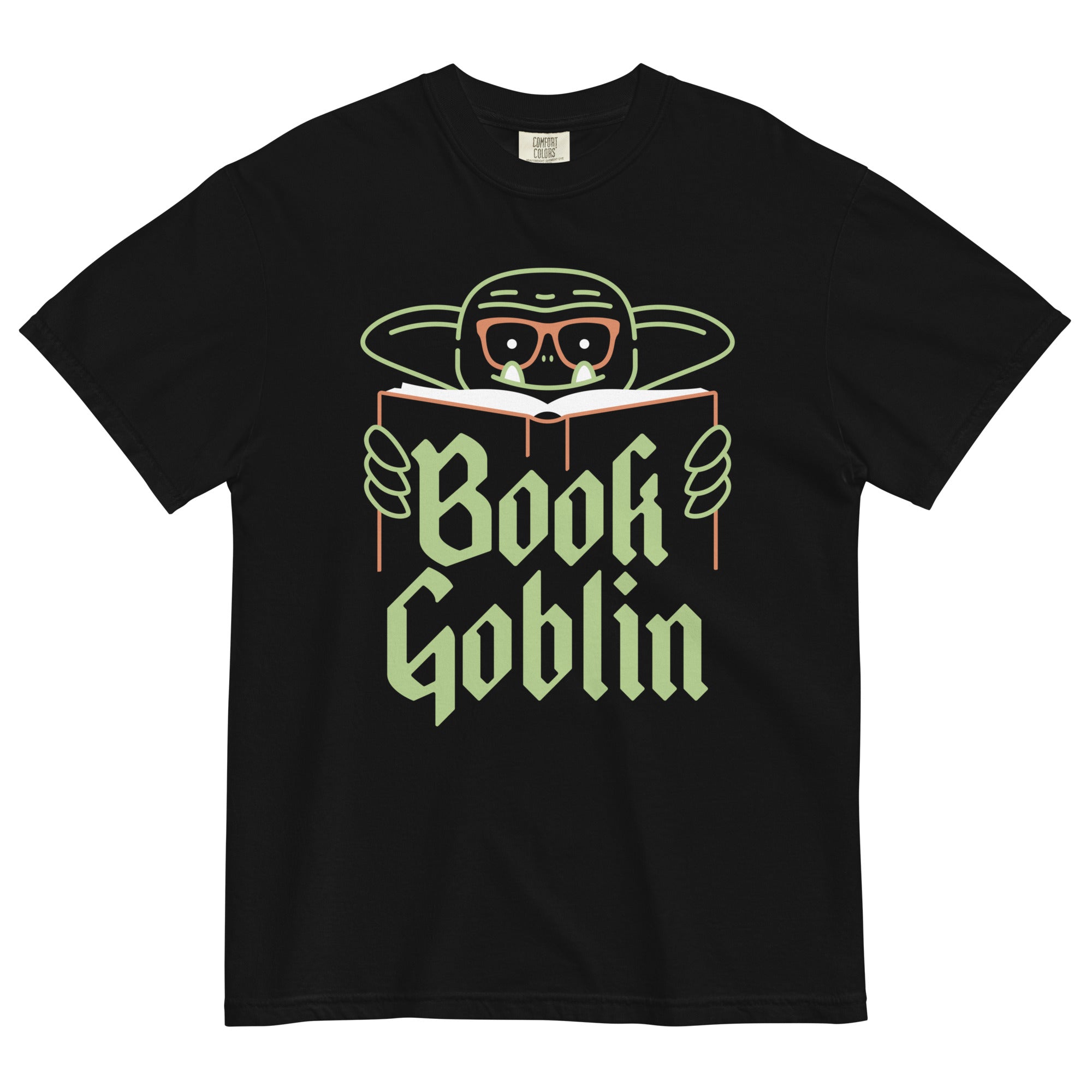 Book Goblin Men's Relaxed Fit Tee Hoodie, Sweatshirt | CoreVibeTees.com (Image 2)