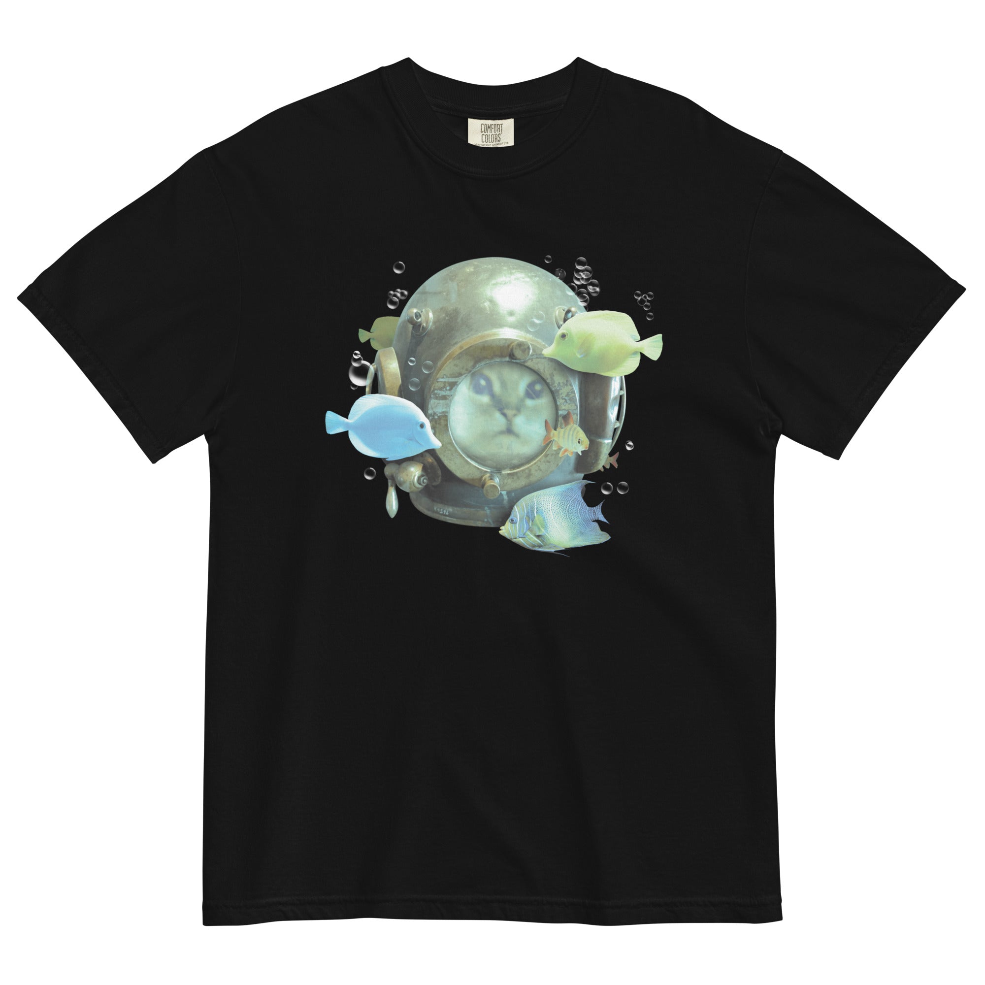 20,000 Purrrs Under The Sea Men's Relaxed Fit Tee Hoodie, Sweatshirt | CoreVibeTees.com (Image 2)
