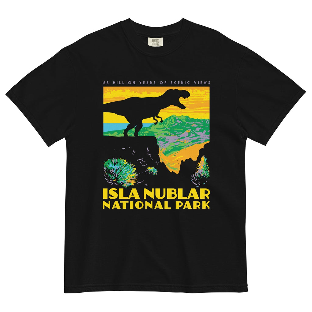 Isla Nublar National Park Men's Relaxed Fit Tee Hoodie, Sweatshirt | CoreVibeTees.com (Image 1)