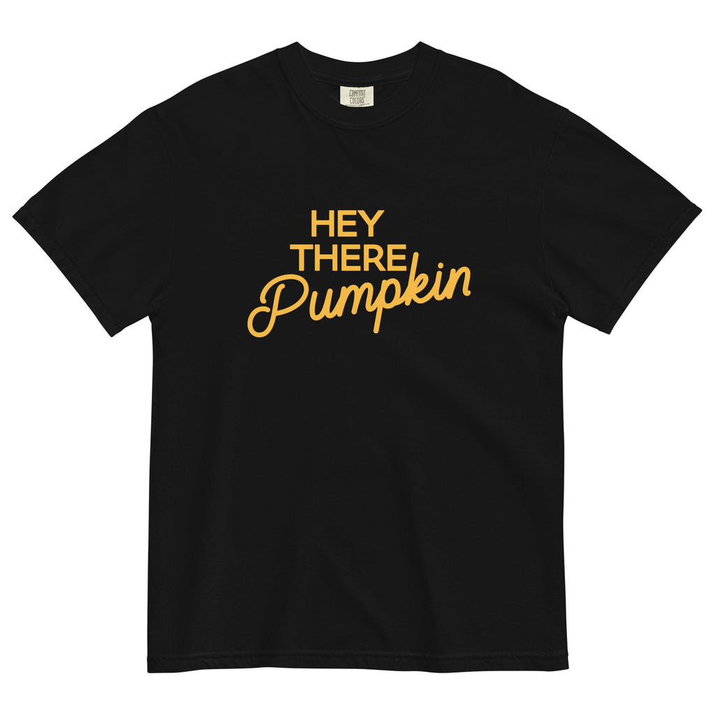Hey There Pumpkin Men's Relaxed Fit Tee Hoodie, Sweatshirt | CoreVibeTees.com (Image 1)