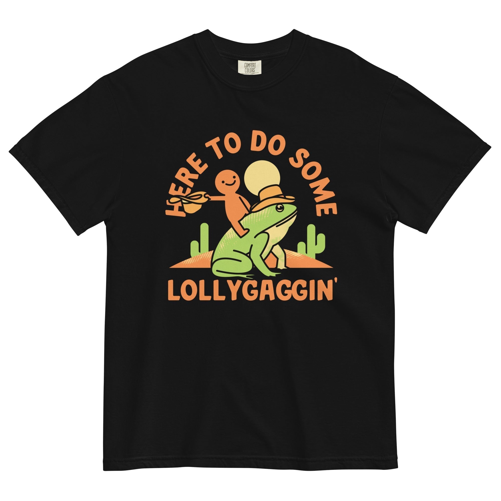 Here To Do Some Lollygaggin Men's Relaxed Fit Tee Hoodie, Sweatshirt | CoreVibeTees.com (Image 2)