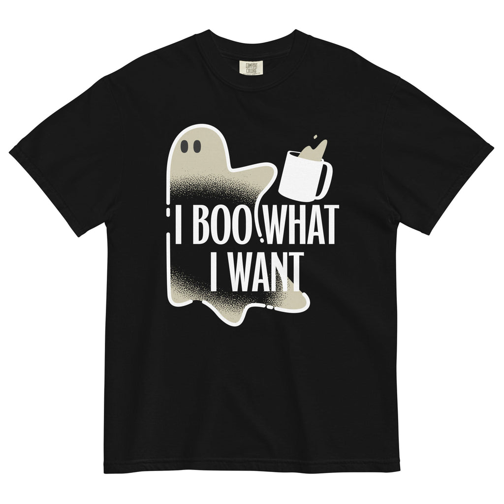 I Boo What I Want Men's Relaxed Fit Tee Hoodie, Sweatshirt | CoreVibeTees.com (Image 1)