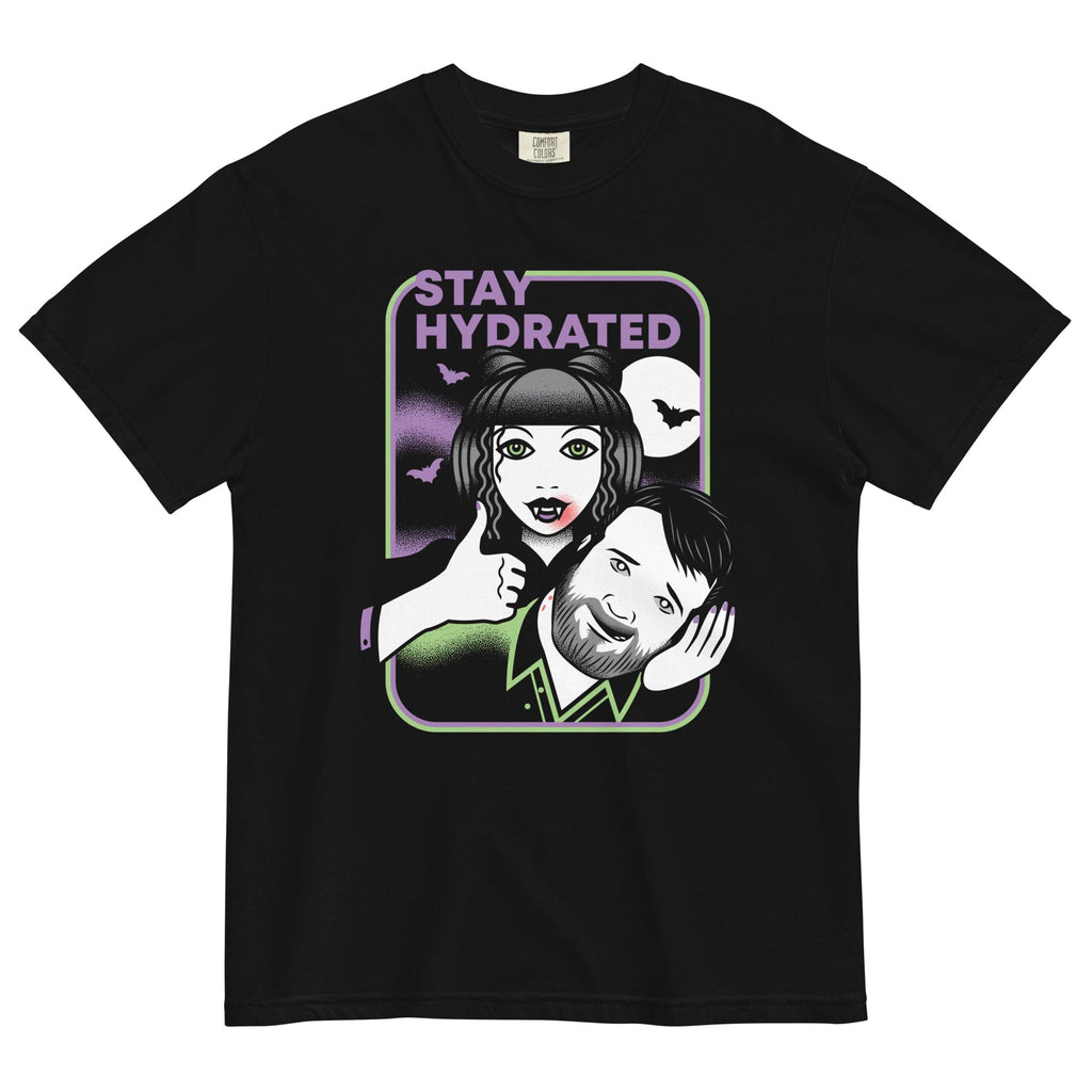 Stay Hydrated Men's Relaxed Fit Tee Hoodie, Sweatshirt | CoreVibeTees.com (Image 1)