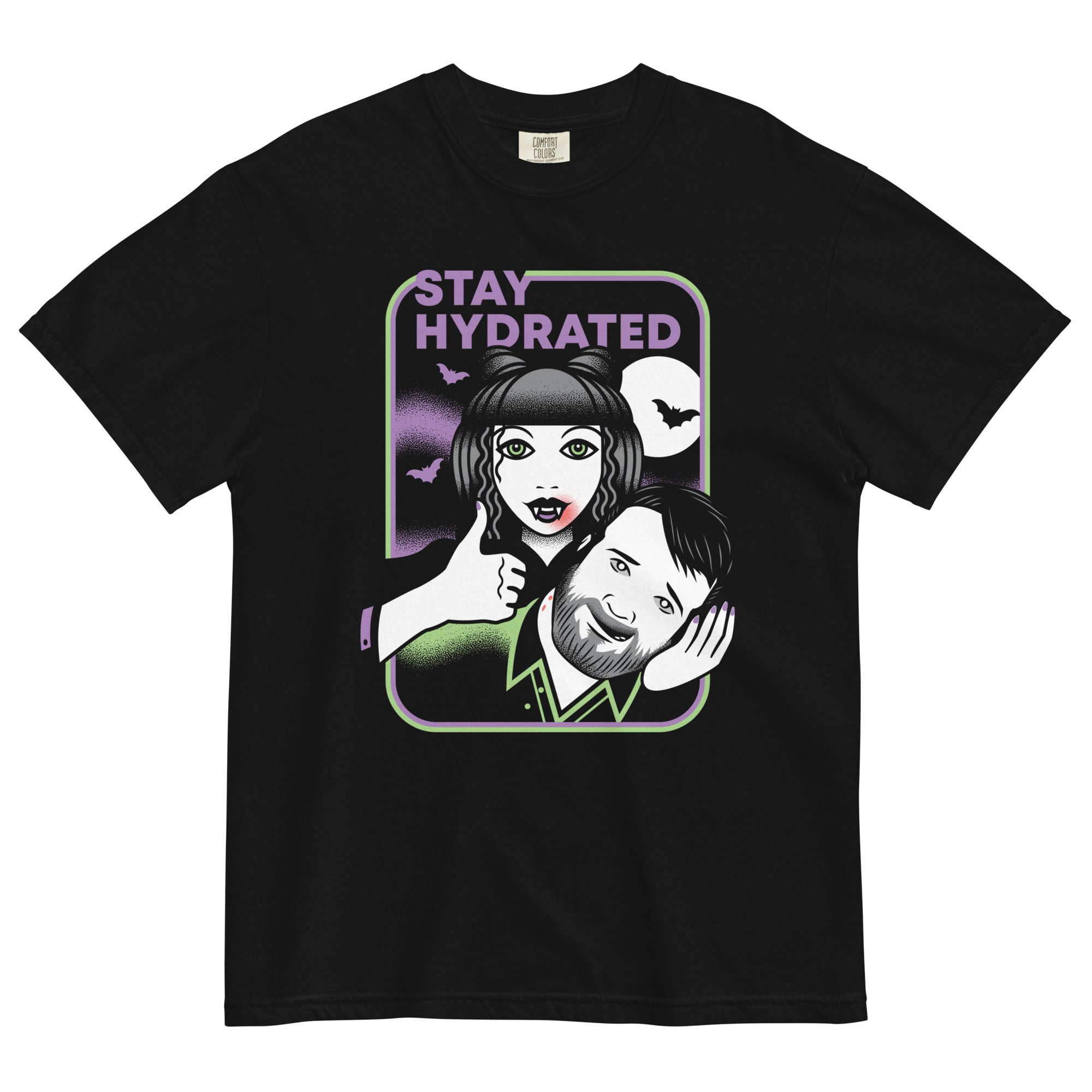 Stay Hydrated Men's Relaxed Fit Tee Hoodie, Sweatshirt | CoreVibeTees.com (Image 1)