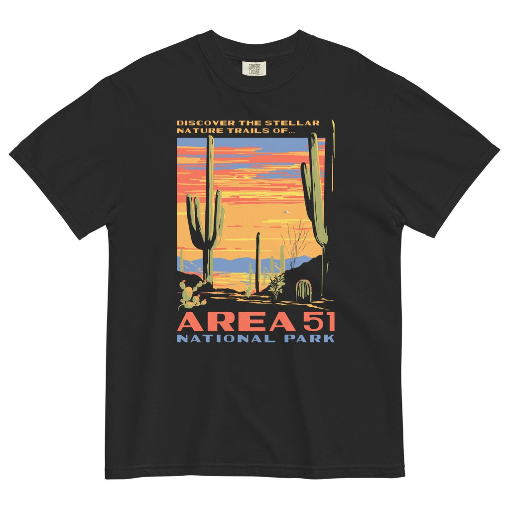 Area 51 National Park Men's Relaxed Fit Tee Hoodie, Sweatshirt | CoreVibeTees.com (Image 1)