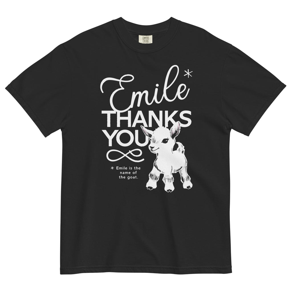 Emile Thanks You Men's Relaxed Fit Tee Hoodie, Sweatshirt | CoreVibeTees.com (Image 3)