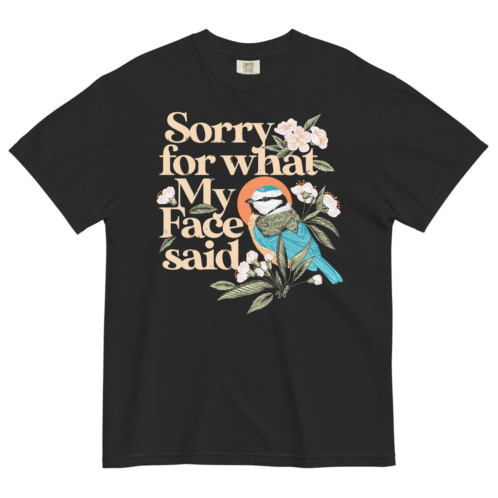 Sorry For What My Face Said Men's Relaxed Fit Tee