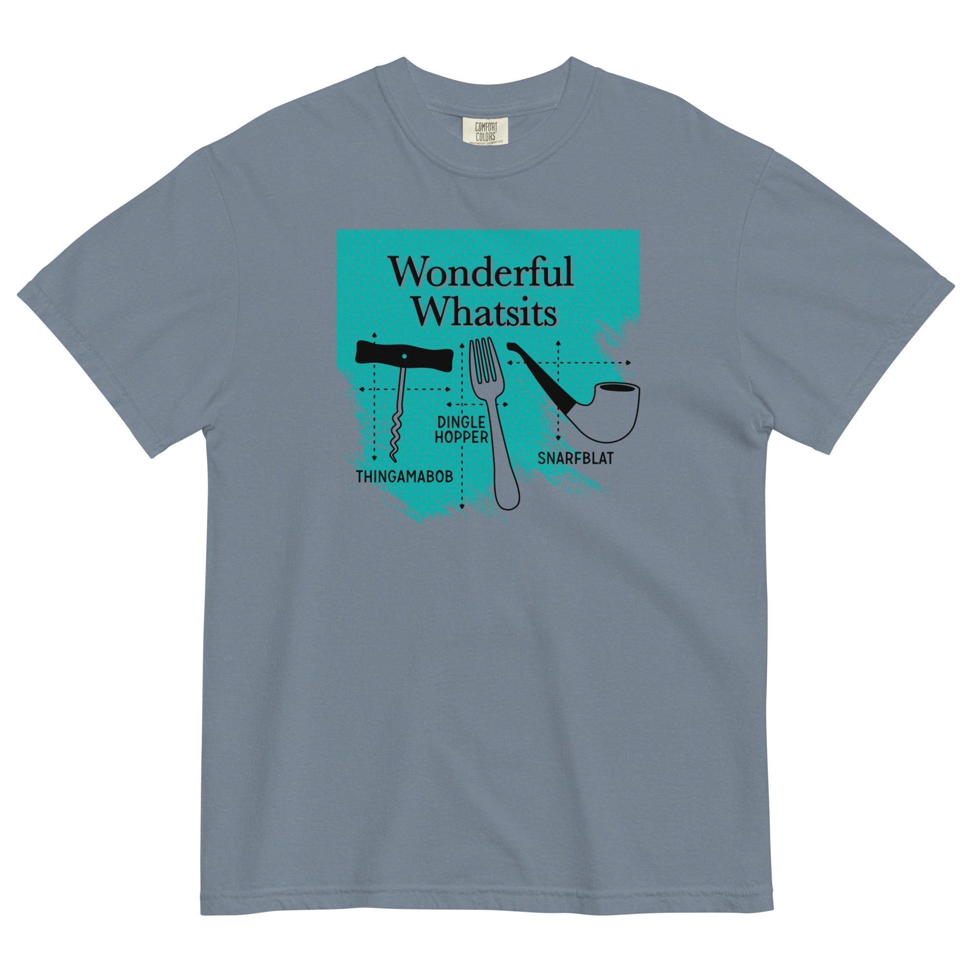 Wonderful Whatsits Men's Relaxed Fit Tee Hoodie, Sweatshirt | CoreVibeTees.com (Image 2)
