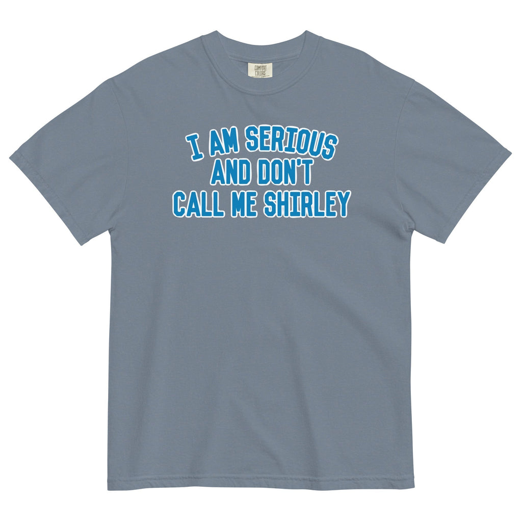 I Am Serious, And Don't Call Me Shirley Men's Relaxed Fit Tee Hoodie, Sweatshirt | CoreVibeTees.com (Image 5)