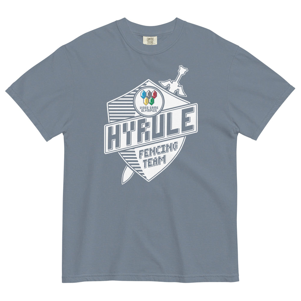 Hyrule Fencing Team Men's Relaxed Fit Tee Hoodie, Sweatshirt | CoreVibeTees.com (Image 1)