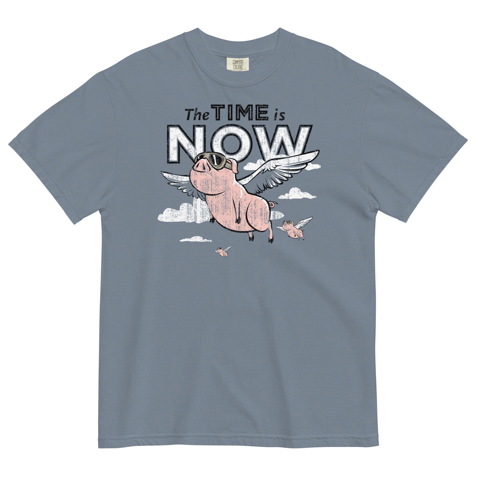 The Time Is Now Men's Relaxed Fit Tee Hoodie, Sweatshirt | CoreVibeTees.com (Image 4)