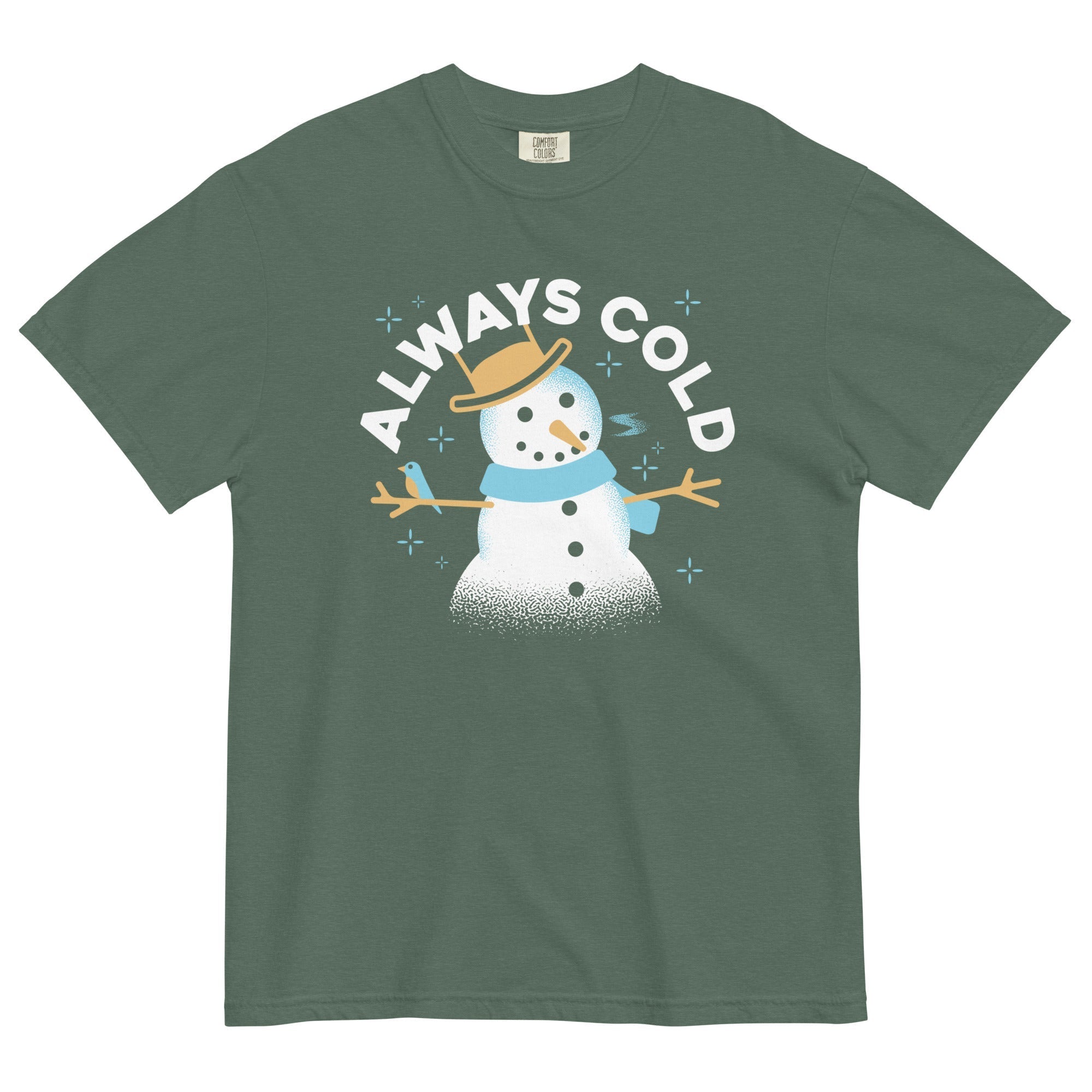 Always Cold Men's Relaxed Fit Tee Hoodie, Sweatshirt | CoreVibeTees.com (Image 5)