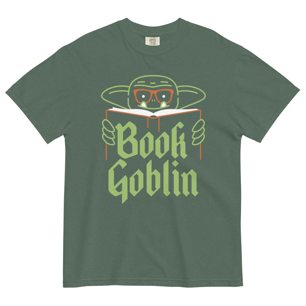 Book Goblin Men's Relaxed Fit Tee Hoodie, Sweatshirt | CoreVibeTees.com (Image 4)