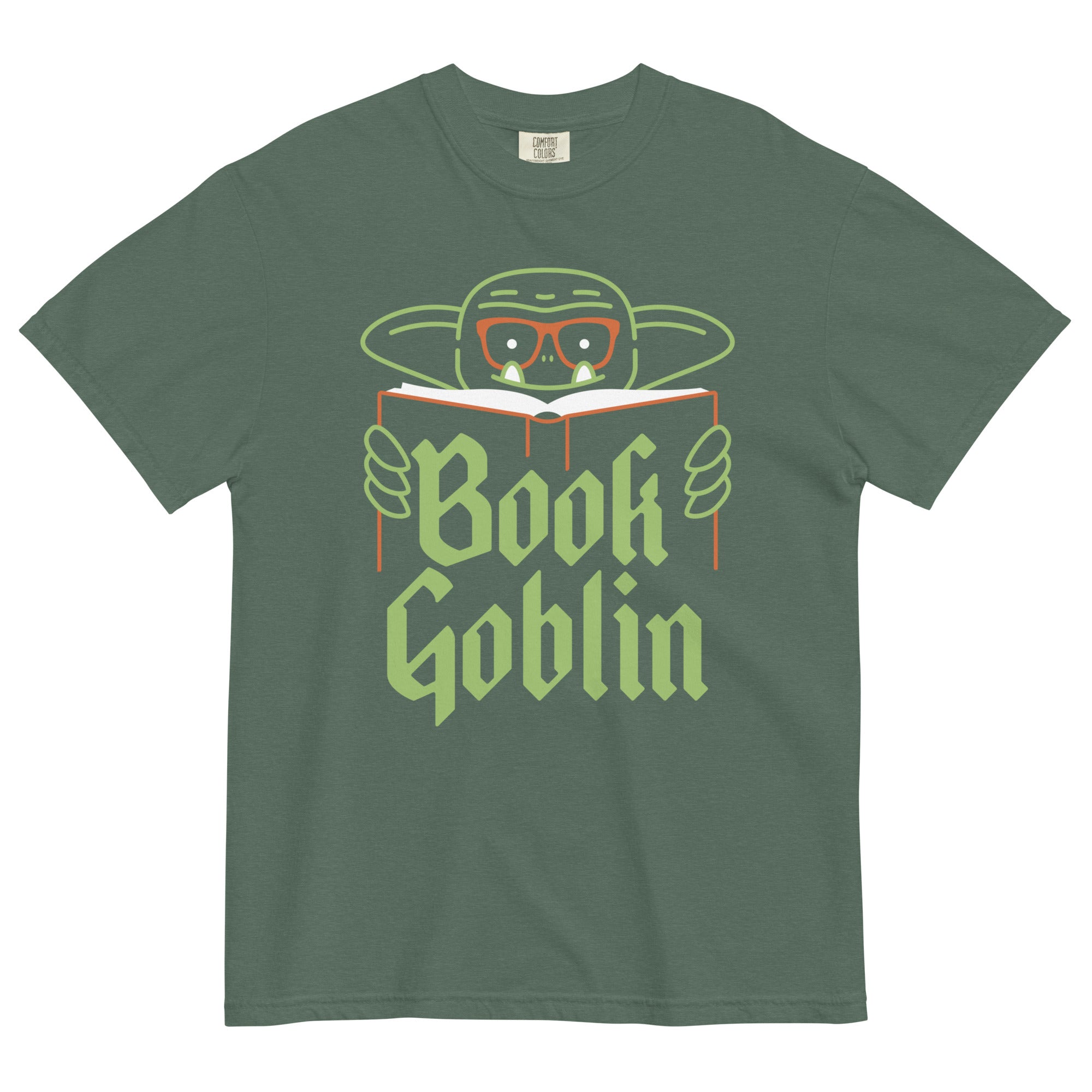 Book Goblin Men's Relaxed Fit Tee Hoodie, Sweatshirt | CoreVibeTees.com (Image 4)