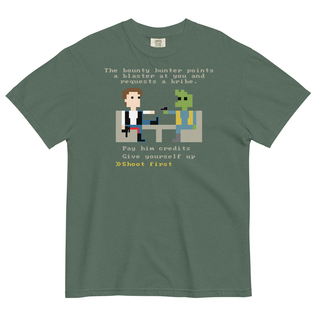 The Bounty Hunter Men's Relaxed Fit Tee Hoodie, Sweatshirt | CoreVibeTees.com (Image 5)