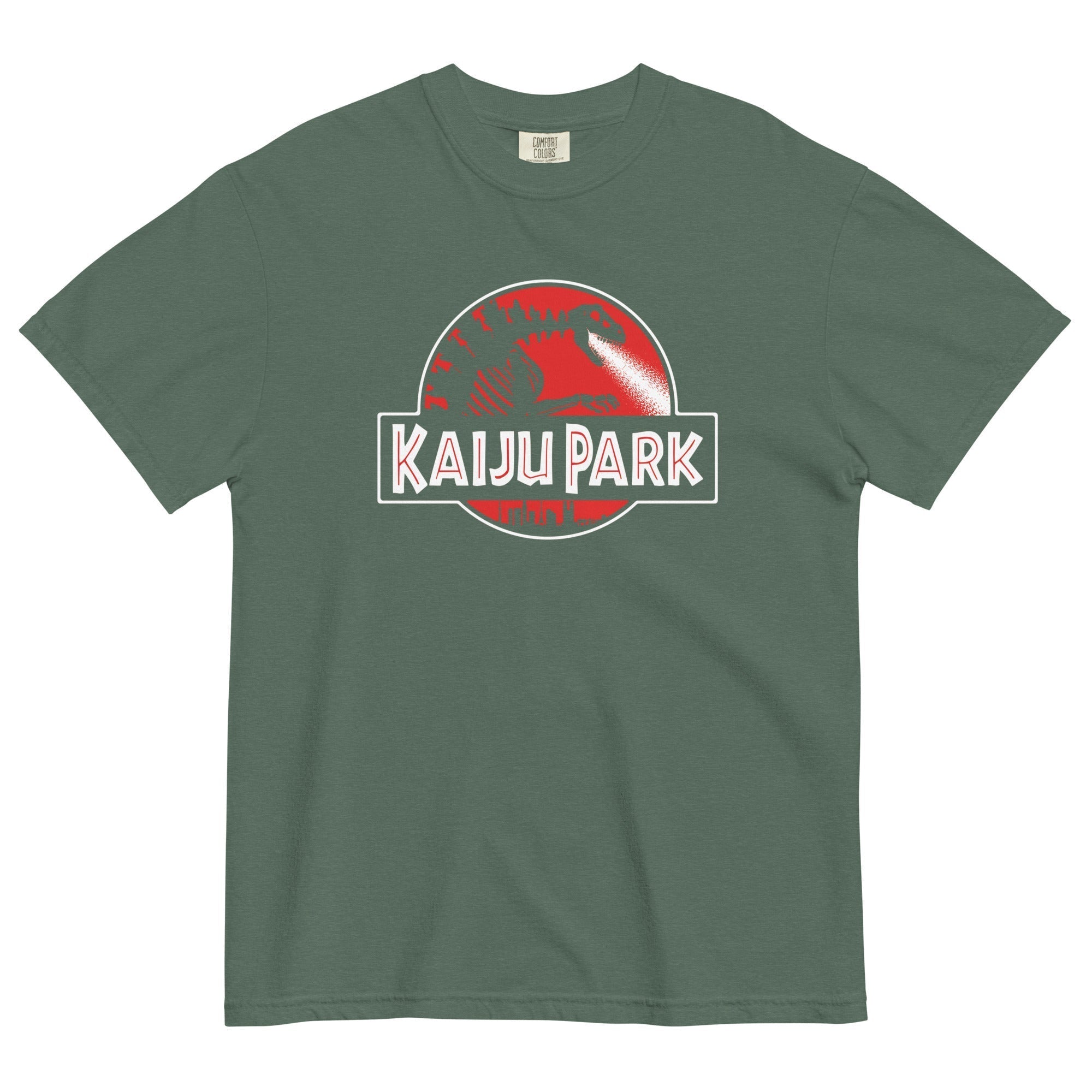 Kaiju Park Men's Relaxed Fit Tee Hoodie, Sweatshirt | CoreVibeTees.com (Image 5)