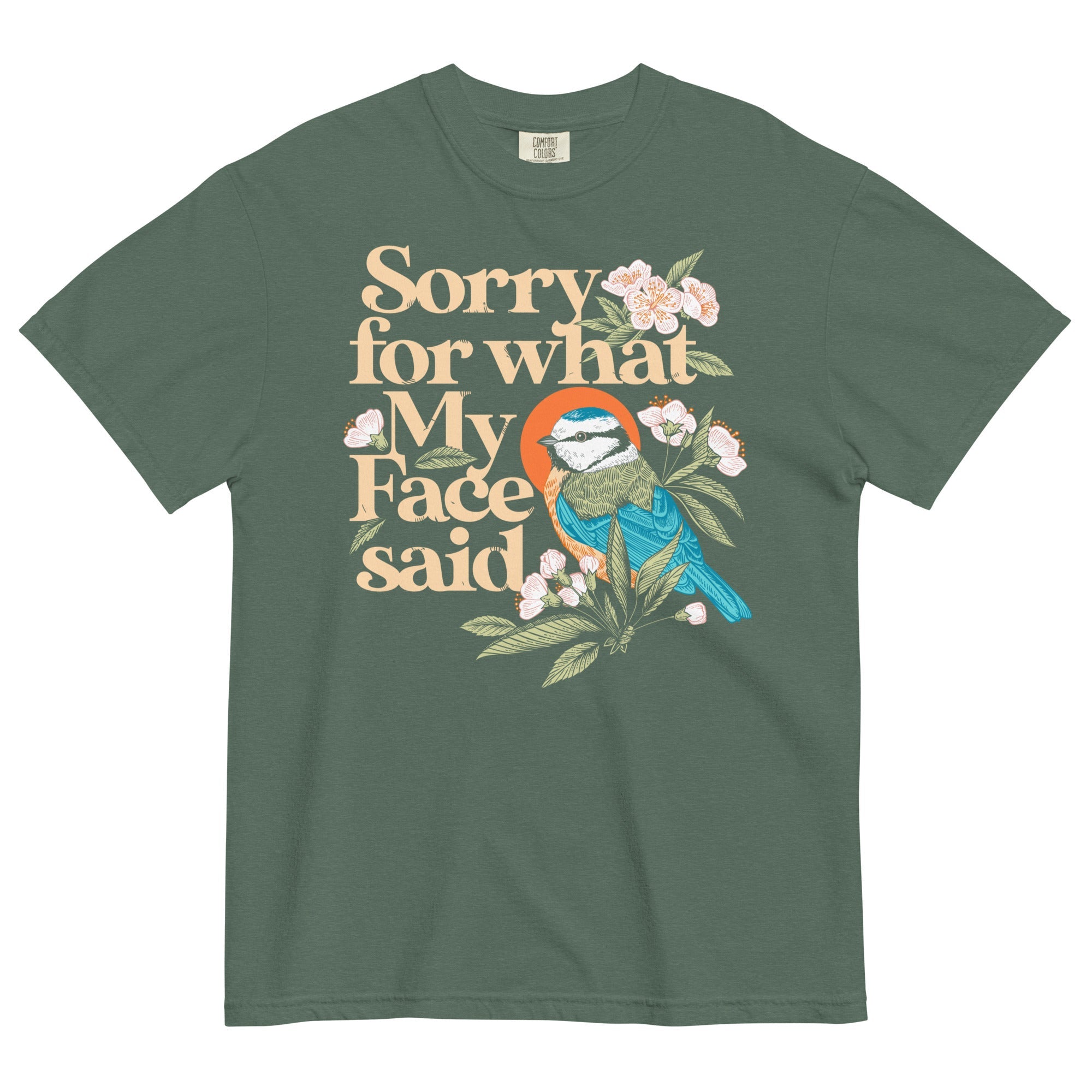 Sorry For What My Face Said Men's Relaxed Fit Tee