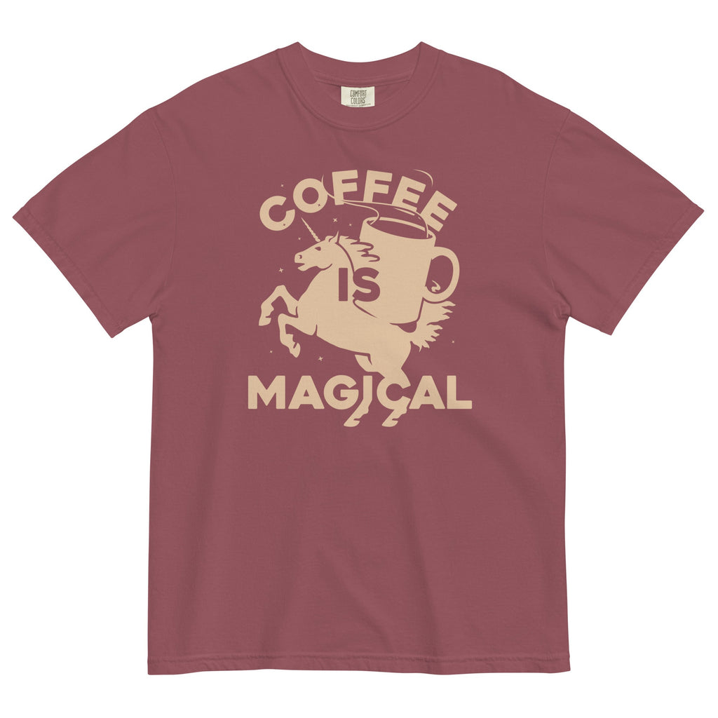 Coffee Is Magical Men's Relaxed Fit Tee Hoodie, Sweatshirt | CoreVibeTees.com (Image 3)