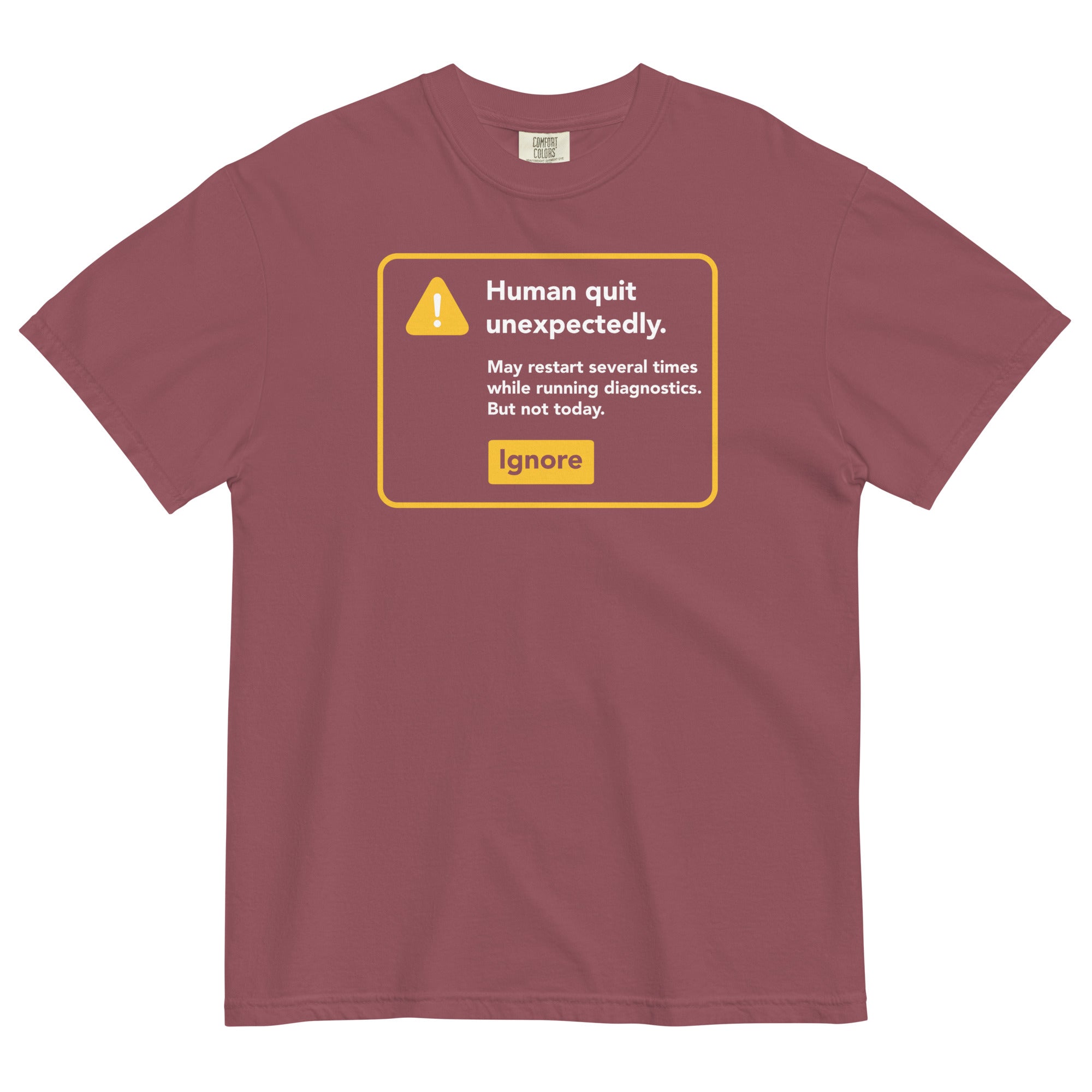 Human Quit Unexpectedly Men's Relaxed Fit Tee Hoodie, Sweatshirt | CoreVibeTees.com (Image 3)