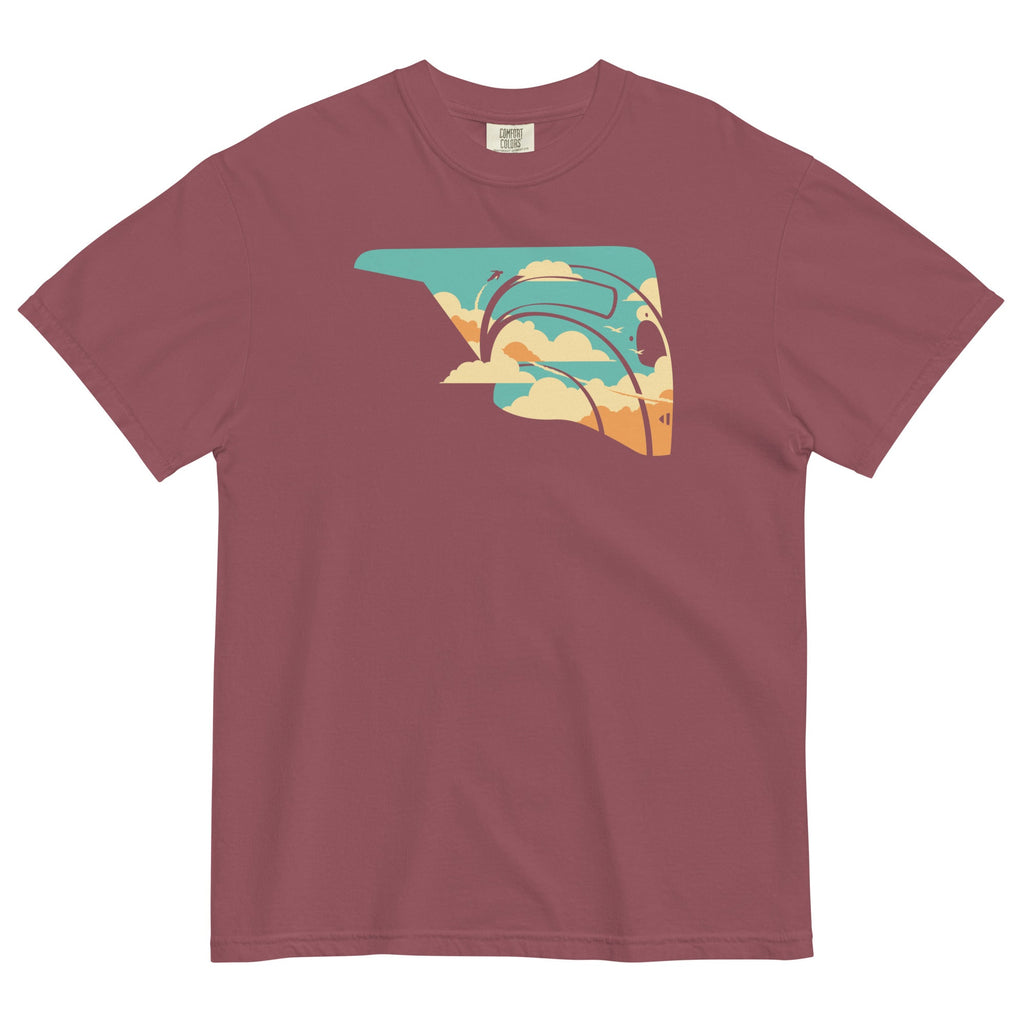 Sky Rocket Men's Relaxed Fit Tee Hoodie, Sweatshirt | CoreVibeTees.com (Image 3)