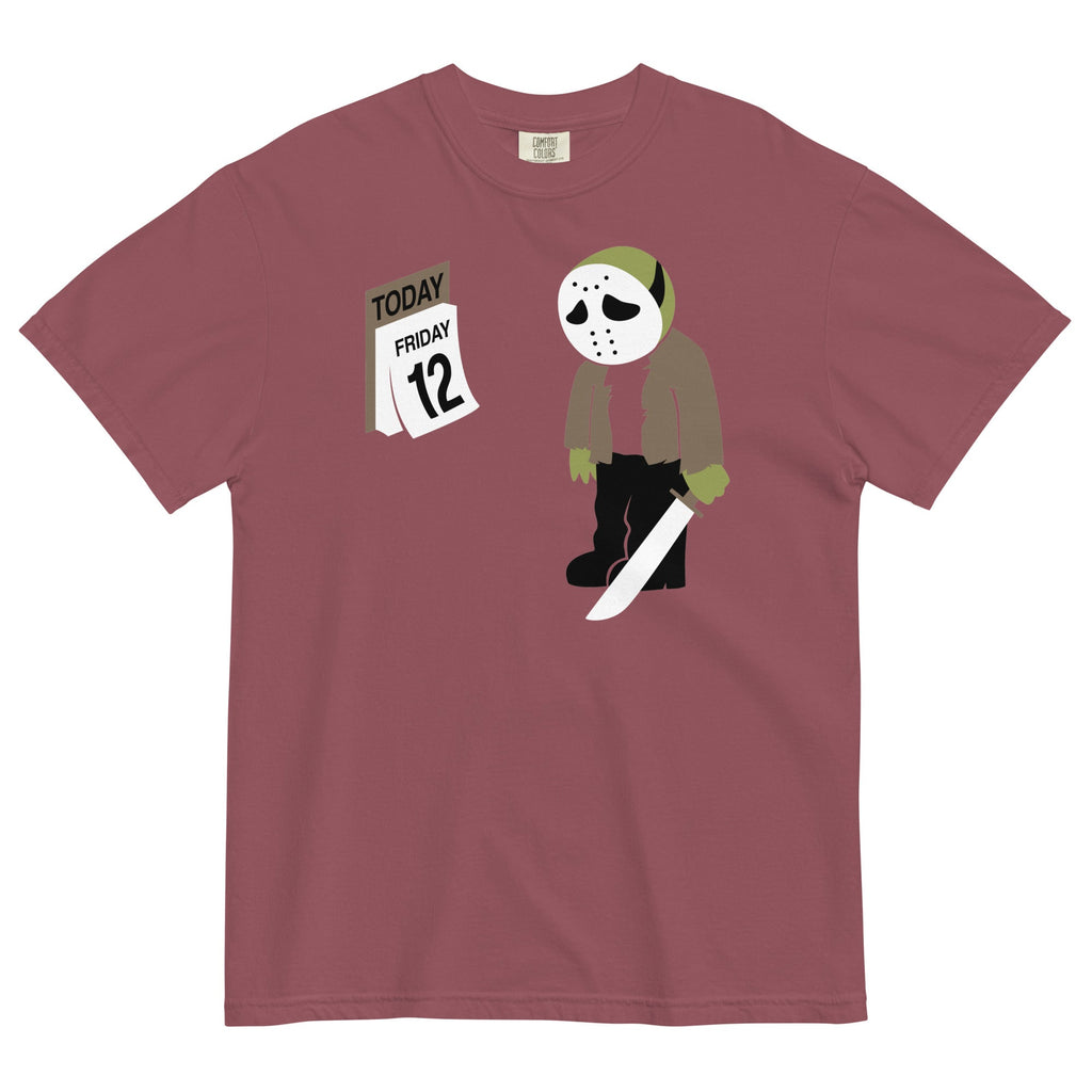 Friday the 12th Men's Relaxed Fit Tee Hoodie, Sweatshirt | CoreVibeTees.com (Image 4)