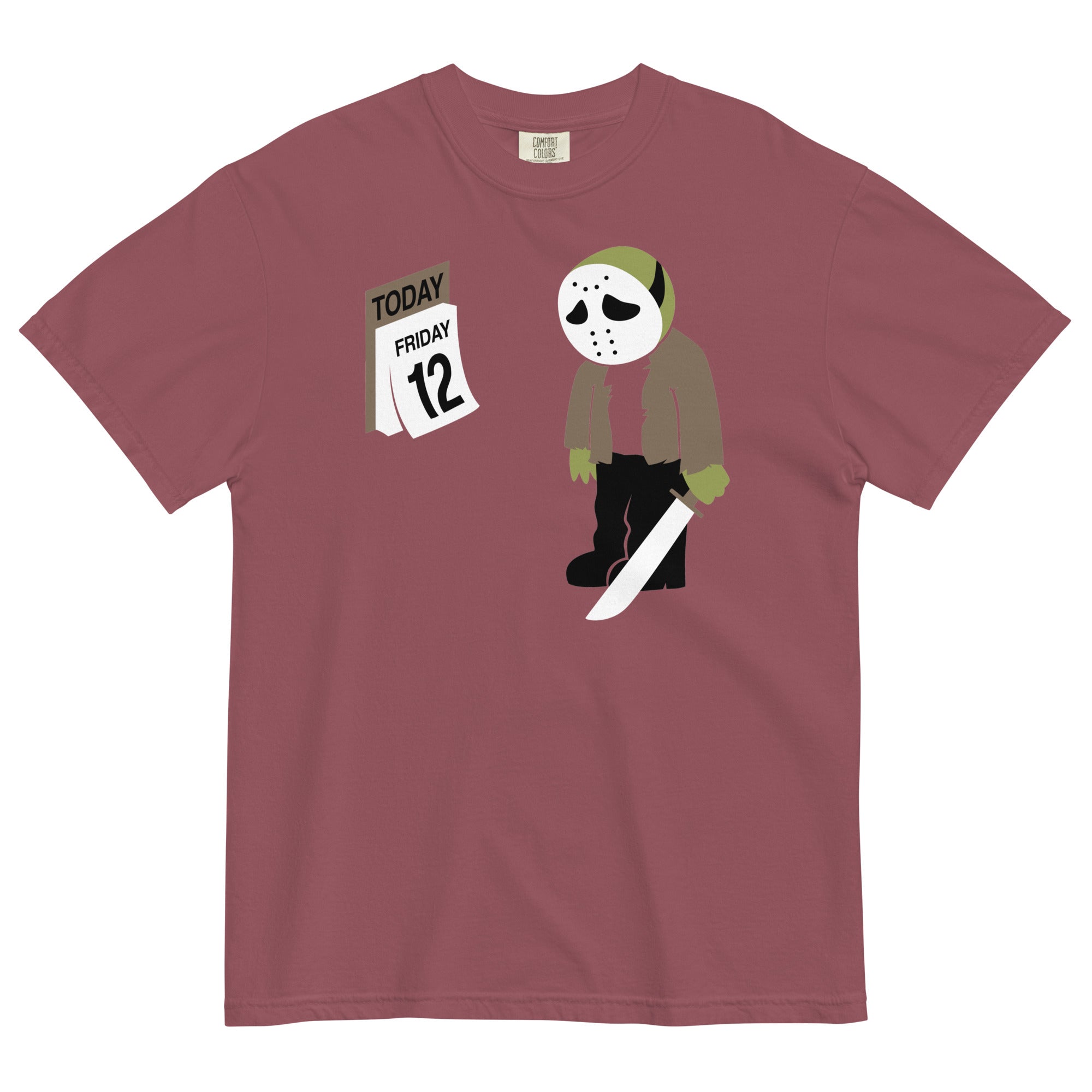 Friday the 12th Men's Relaxed Fit Tee Hoodie, Sweatshirt | CoreVibeTees.com (Image 4)