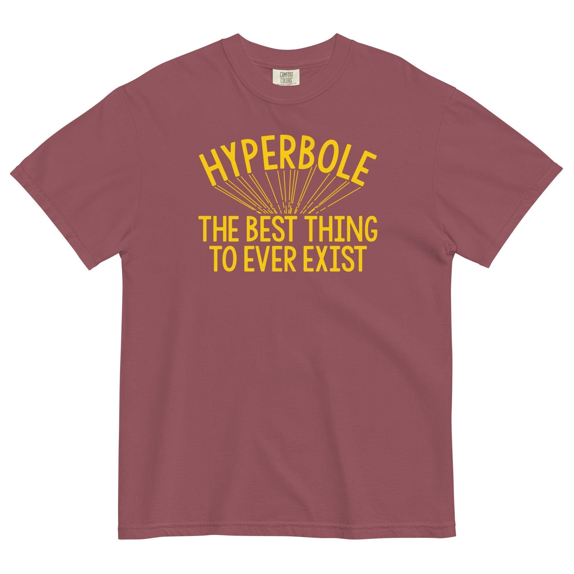Hyperbole The Best Thing To Ever Exist Men's Relaxed Fit Tee Hoodie, Sweatshirt | CoreVibeTees.com (Image 3)