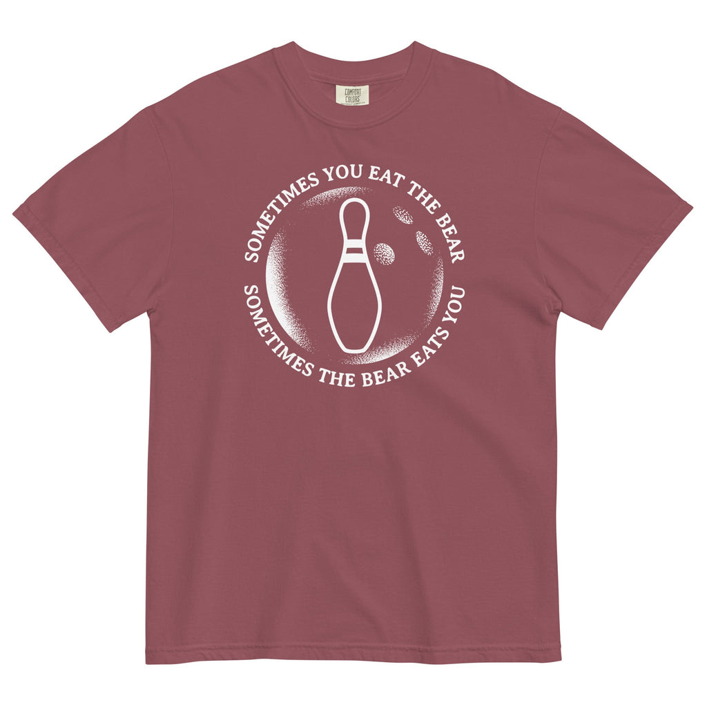 Sometimes You Eat The Bear Men's Relaxed Fit Tee Hoodie, Sweatshirt | CoreVibeTees.com (Image 3)