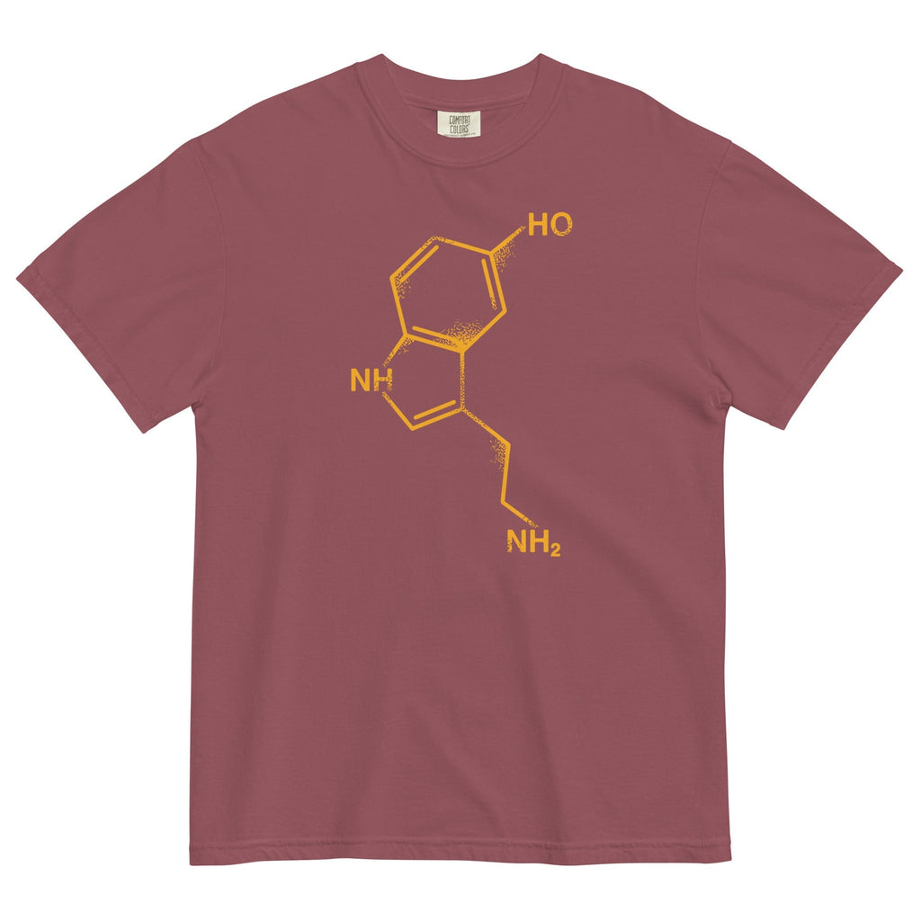 Serotonin Men's Relaxed Fit Tee Hoodie, Sweatshirt | CoreVibeTees.com (Image 3)