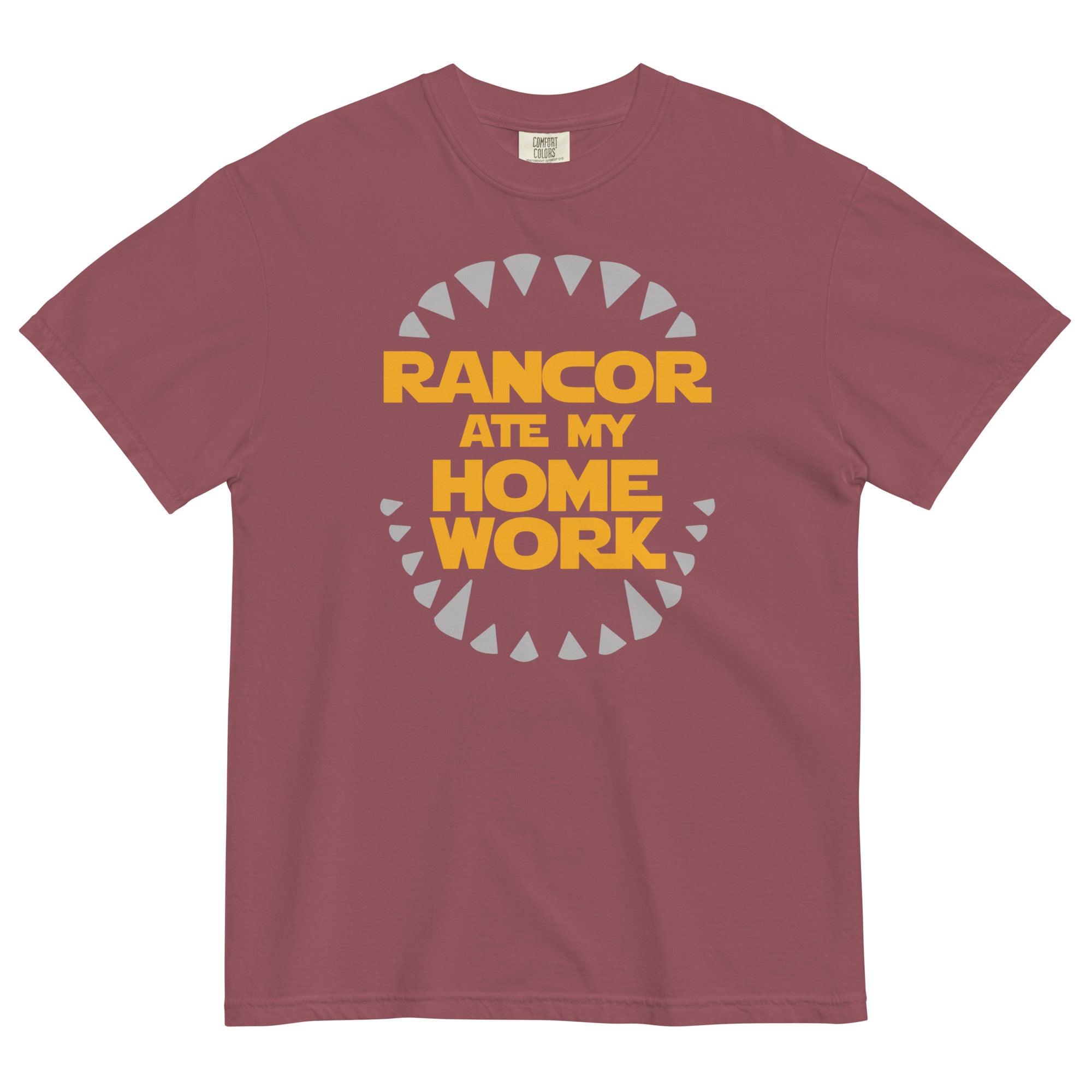 Rancor Ate My Homework Men's Relaxed Fit Tee Hoodie, Sweatshirt | CoreVibeTees.com (Image 3)