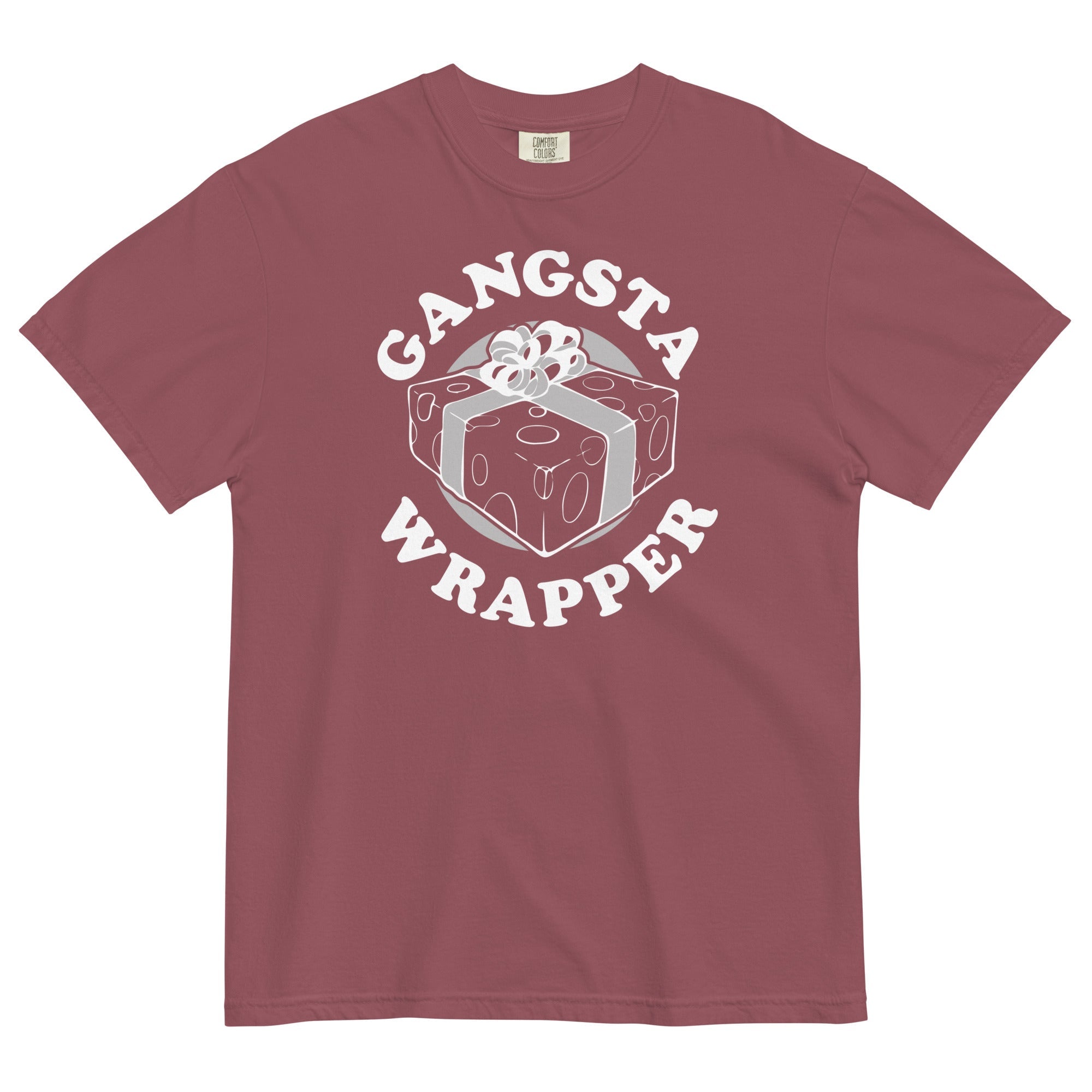 Gangsta Wrapper Men's Relaxed Fit Tee Hoodie, Sweatshirt | CoreVibeTees.com (Image 2)