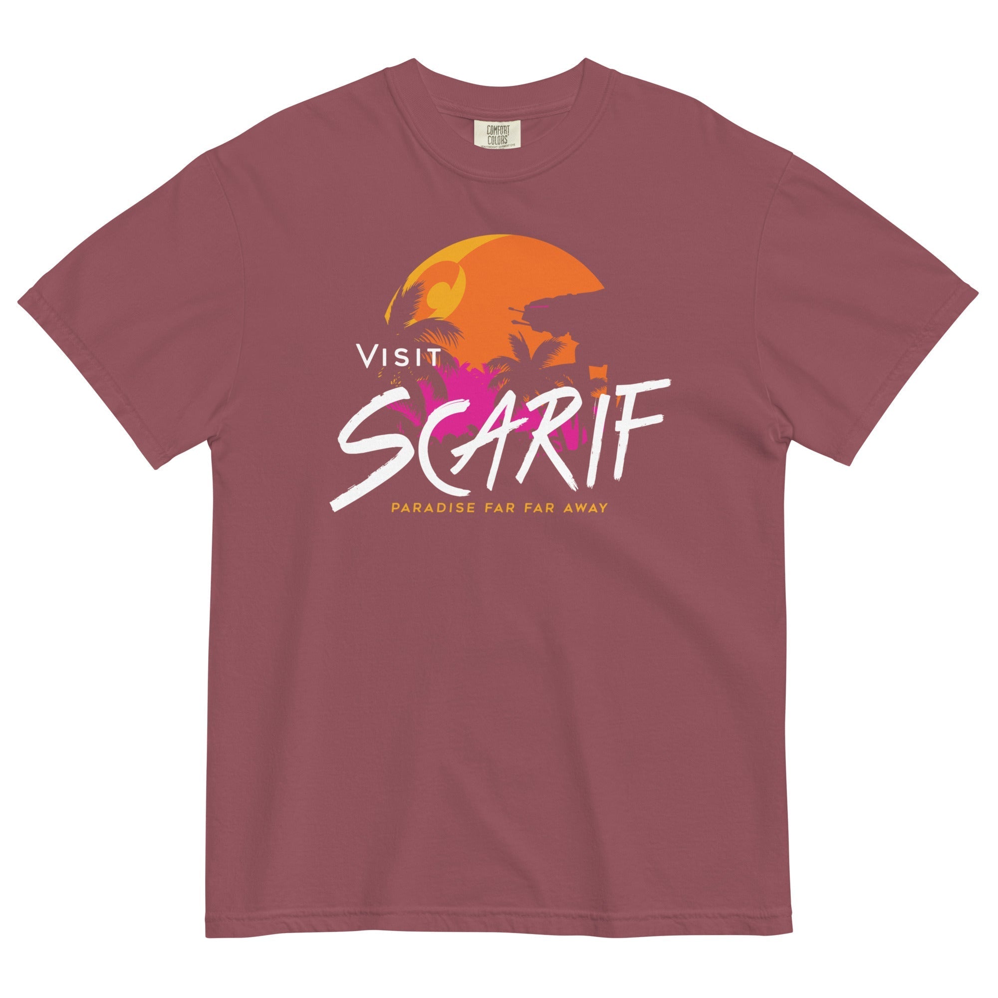 Visit Scarif Men's Relaxed Fit Tee Hoodie, Sweatshirt | CoreVibeTees.com (Image 3)