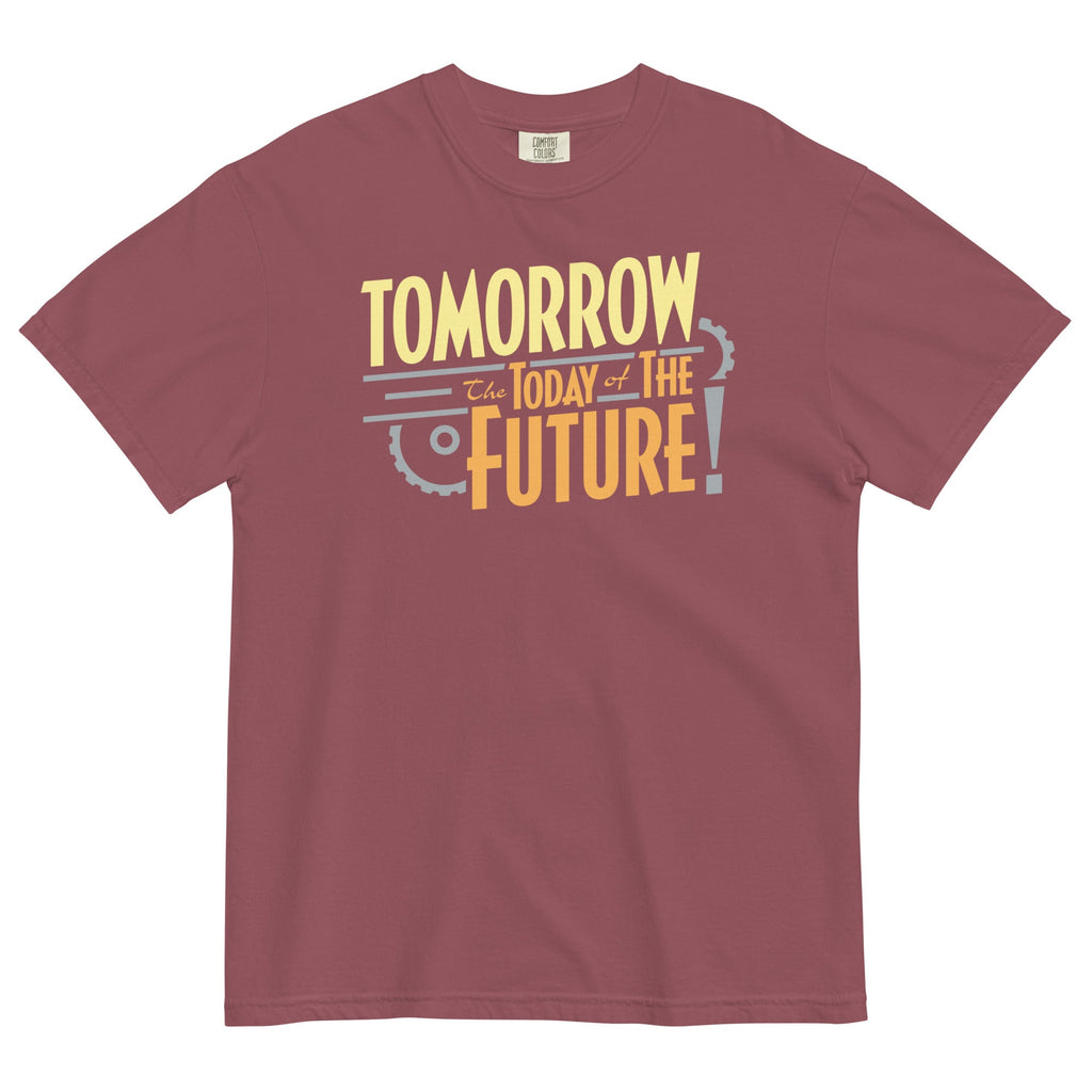 Tomorrow, The Today Of The Future Men's Relaxed Fit Tee Hoodie, Sweatshirt | CoreVibeTees.com (Image 3)