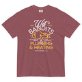 Wet Bandits Plumbing & Heating Men's Relaxed Fit Tee Hoodie, Sweatshirt | CoreVibeTees.com (Image 1)
