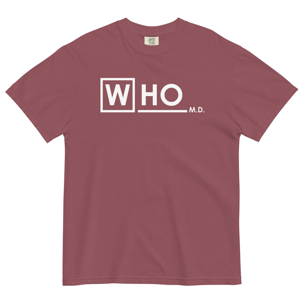 Who MD Men's Relaxed Fit Tee Hoodie, Sweatshirt | CoreVibeTees.com (Image 3)
