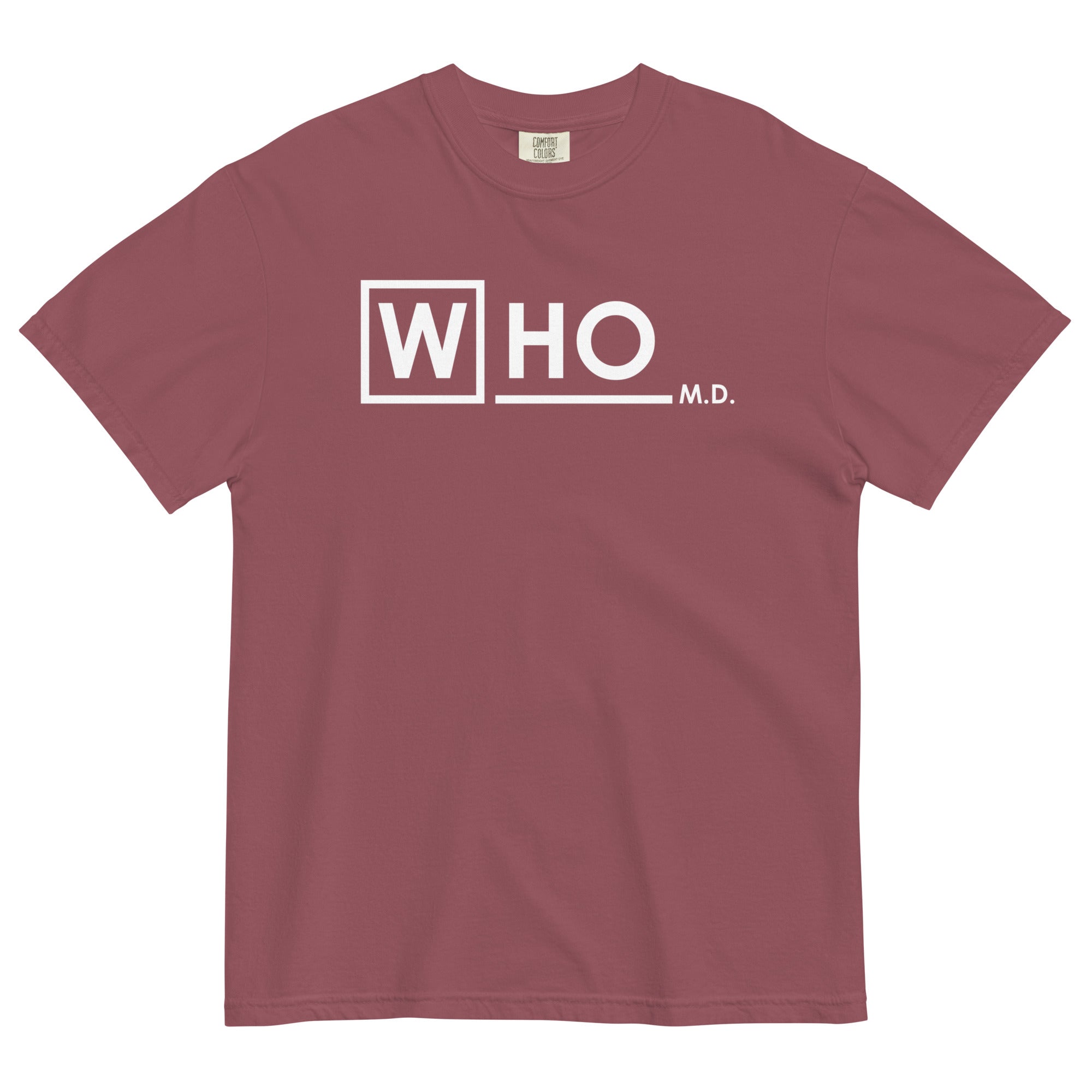 Who MD Men's Relaxed Fit Tee Hoodie, Sweatshirt | CoreVibeTees.com (Image 3)