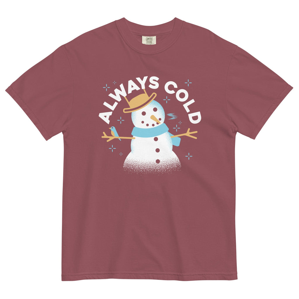 Always Cold Men's Relaxed Fit Tee Hoodie, Sweatshirt | CoreVibeTees.com (Image 4)