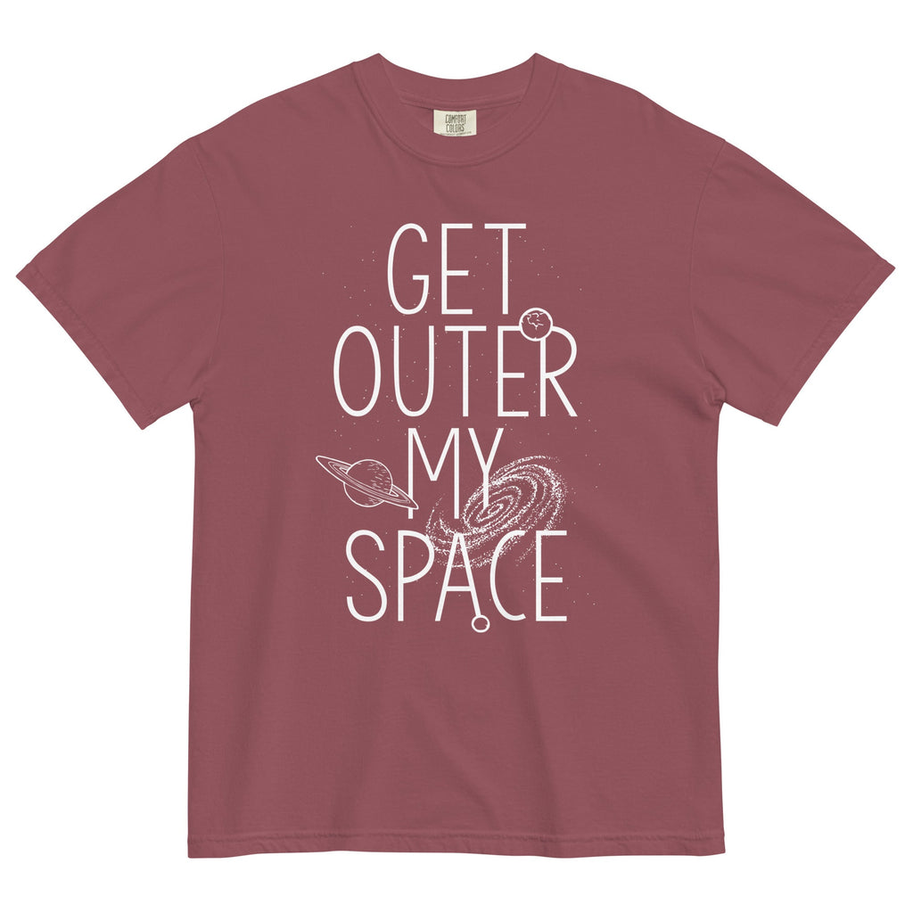 Get Outer My Space Men's Relaxed Fit Tee Hoodie, Sweatshirt | CoreVibeTees.com (Image 4)