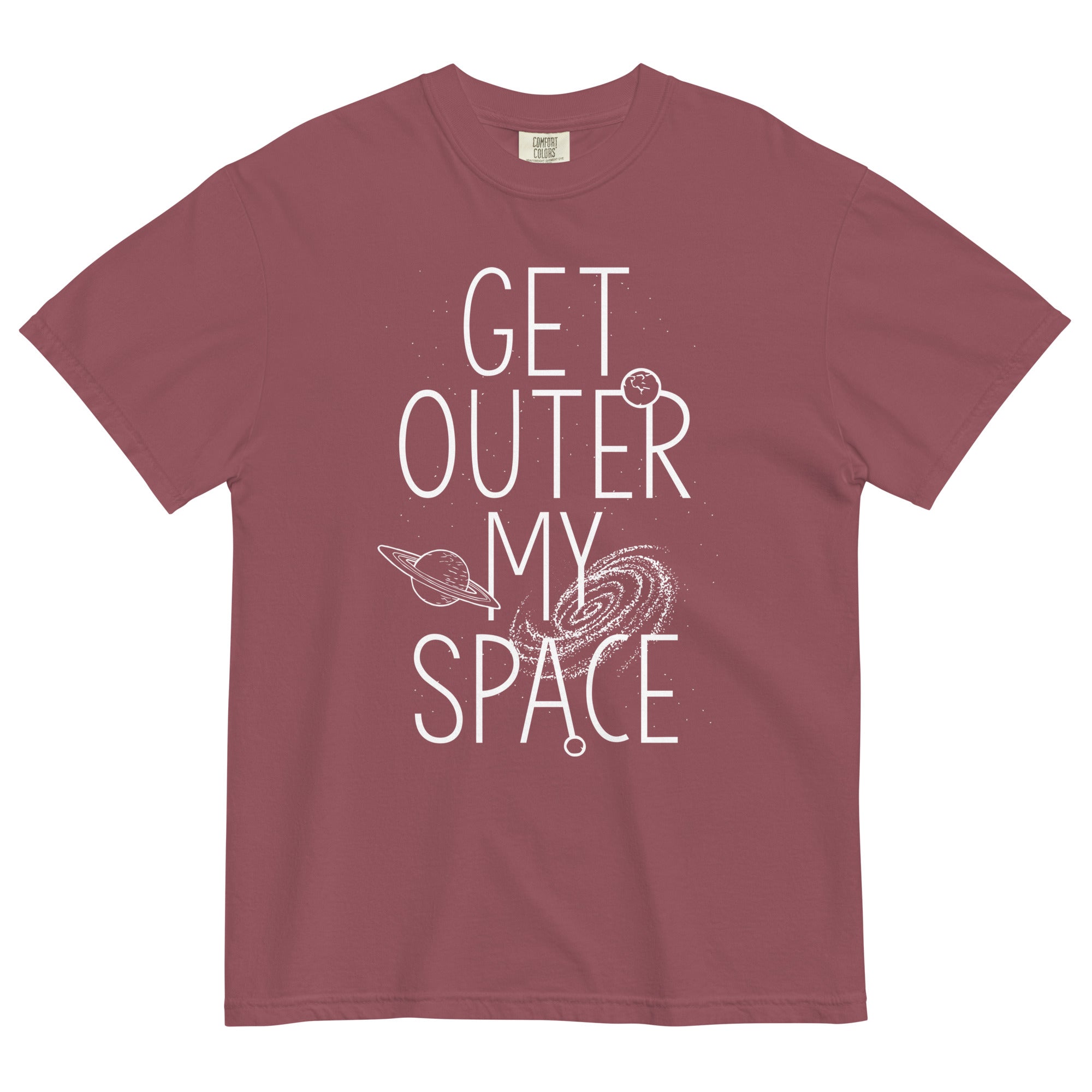 Get Outer My Space Men's Relaxed Fit Tee Hoodie, Sweatshirt | CoreVibeTees.com (Image 4)