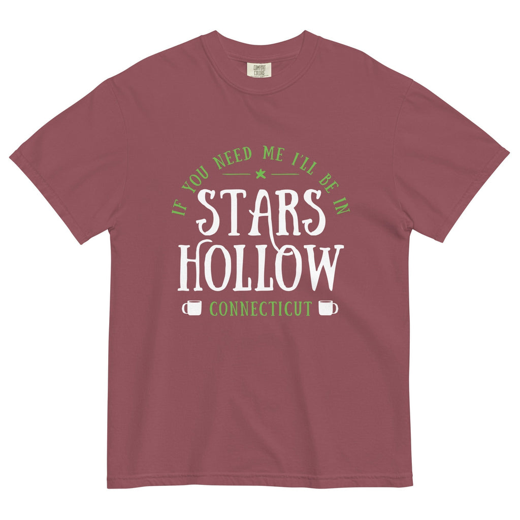 Stars Hollow Men's Relaxed Fit Tee Hoodie, Sweatshirt | CoreVibeTees.com (Image 4)