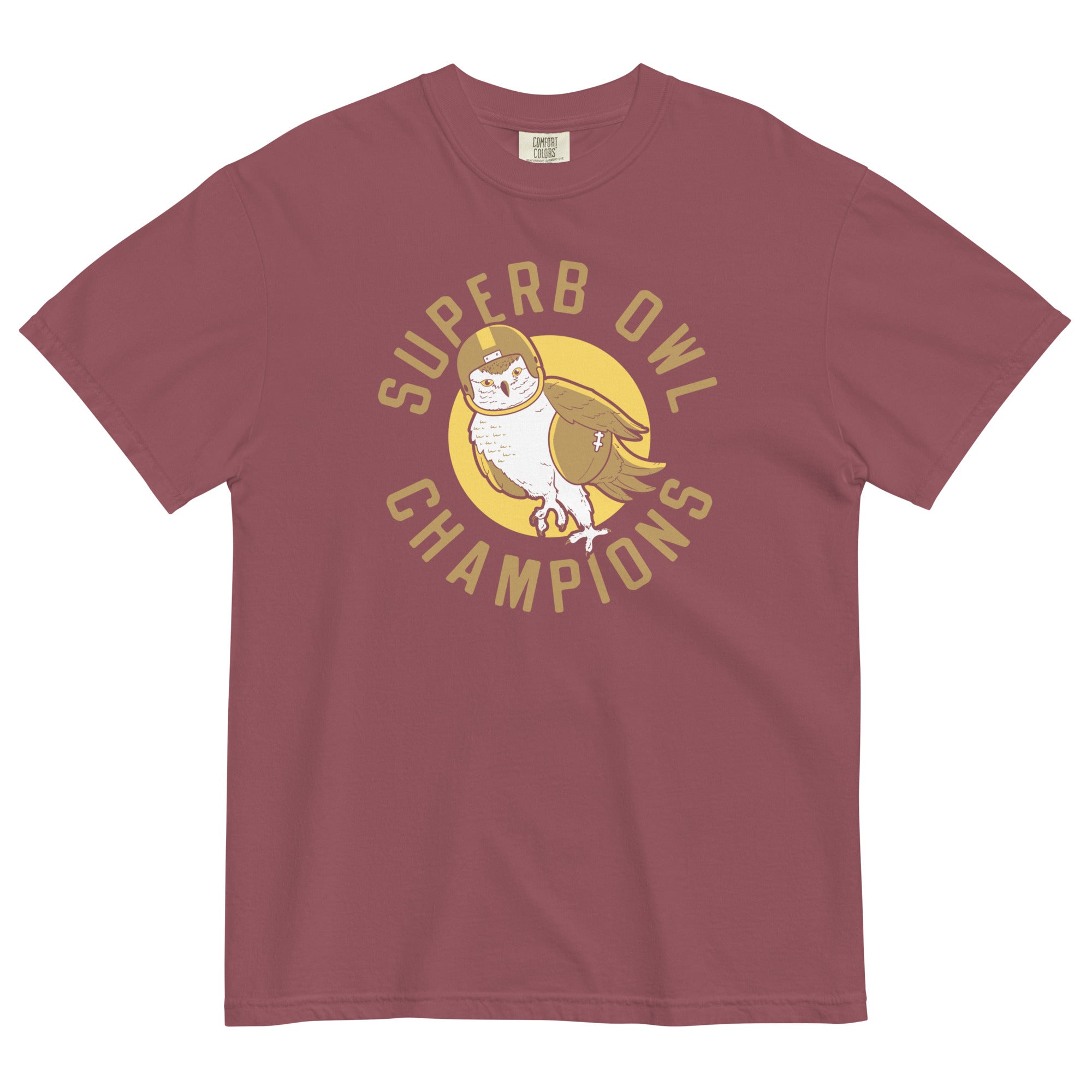 Superb Owl Men's Relaxed Fit Tee Hoodie, Sweatshirt | CoreVibeTees.com (Image 3)