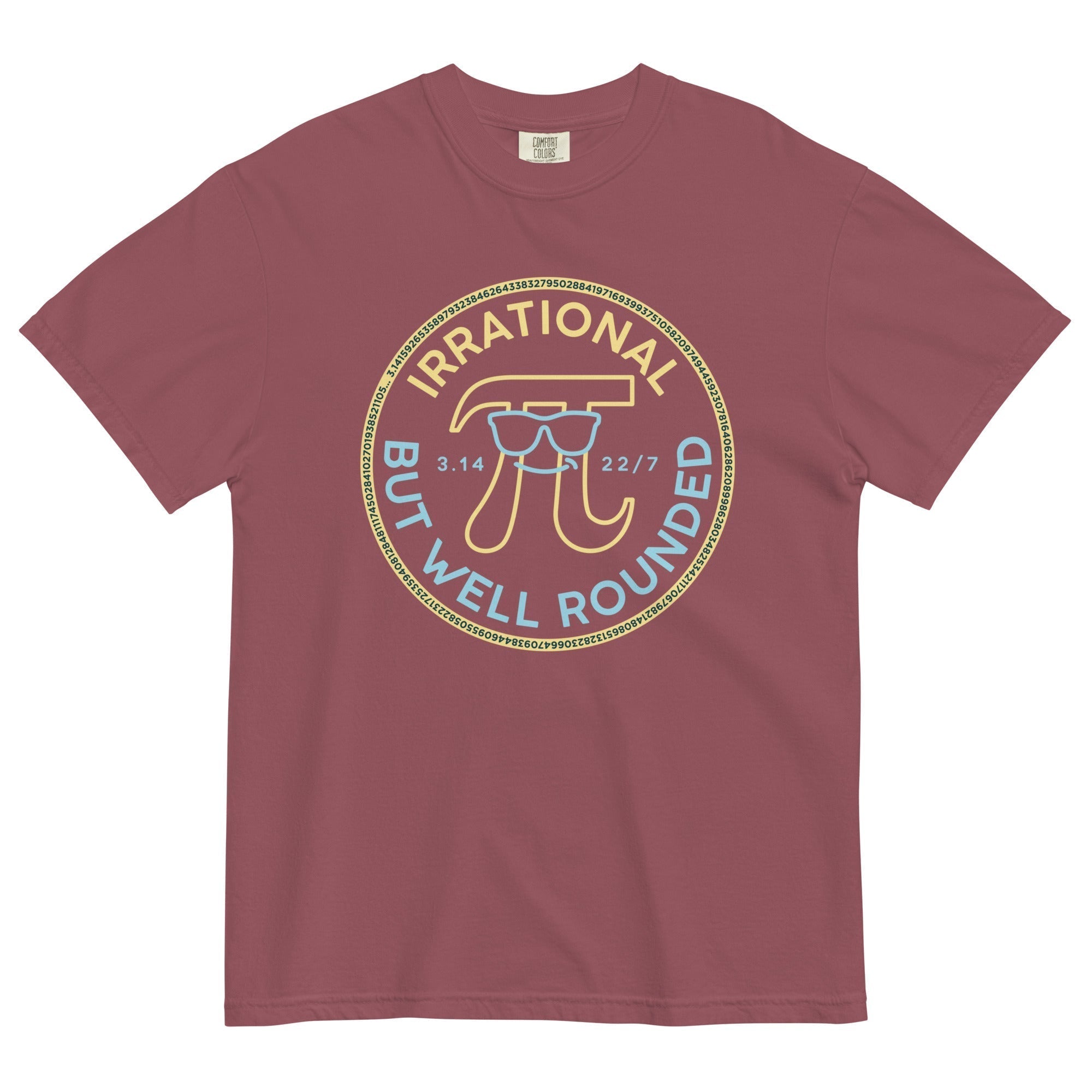 Irrational But Well Rounded Men's Relaxed Fit Tee Hoodie, Sweatshirt | CoreVibeTees.com (Image 2)