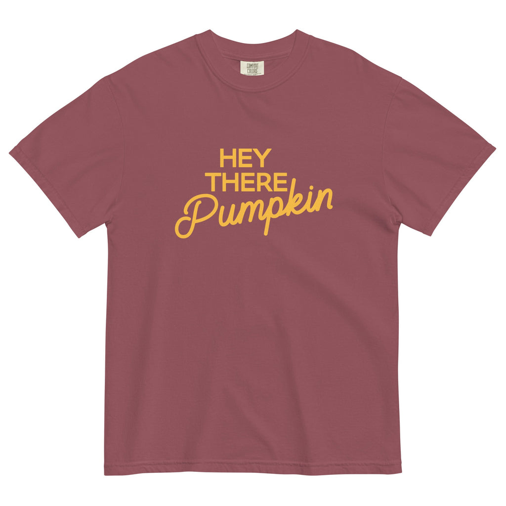 Hey There Pumpkin Men's Relaxed Fit Tee Hoodie, Sweatshirt | CoreVibeTees.com (Image 2)