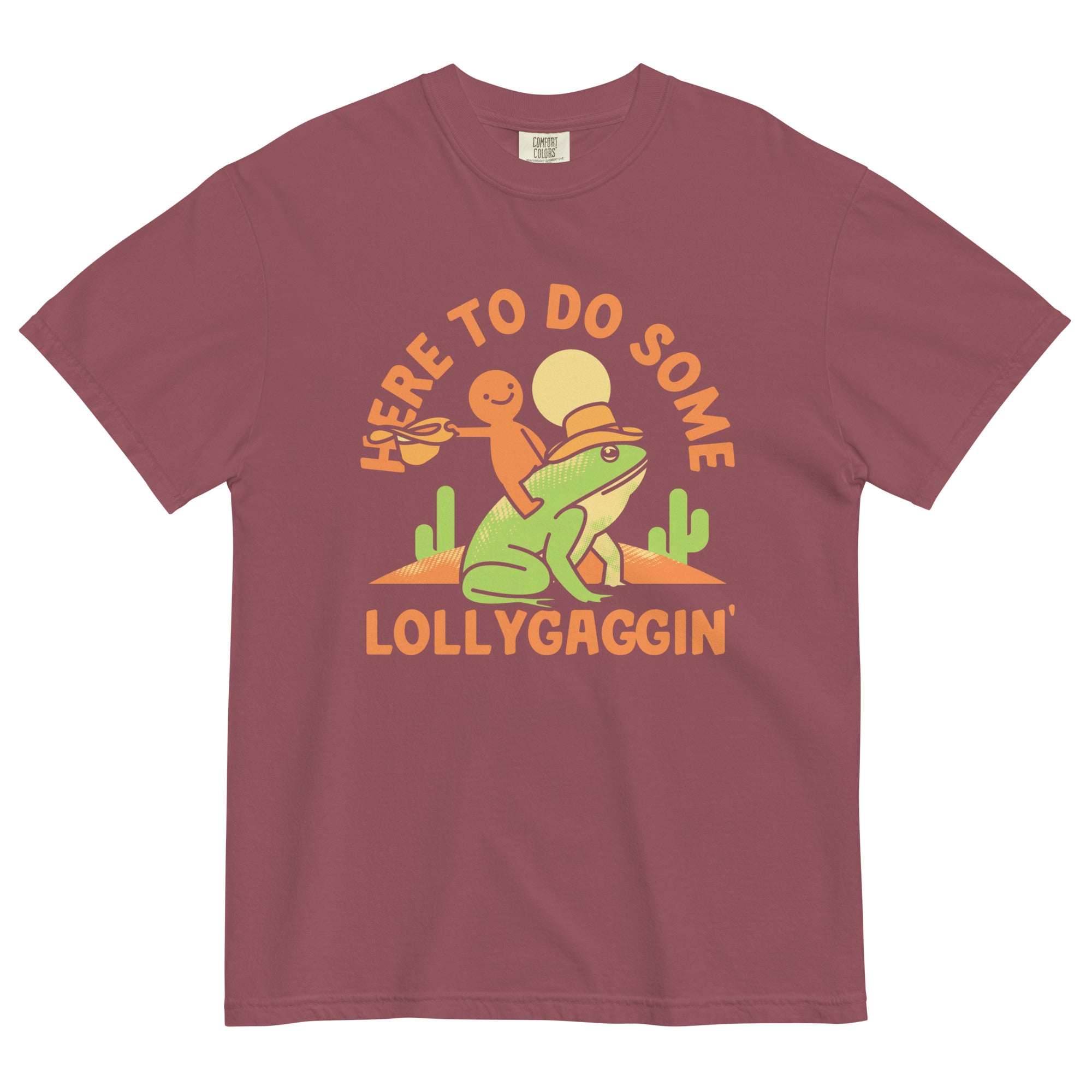 Here To Do Some Lollygaggin Men's Relaxed Fit Tee Hoodie, Sweatshirt | CoreVibeTees.com (Image 4)
