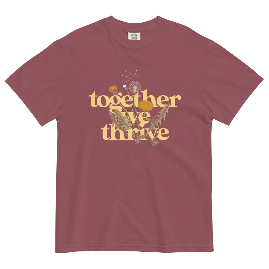Together We Thrive Men's Relaxed Fit Tee Hoodie, Sweatshirt | CoreVibeTees.com (Image 4)