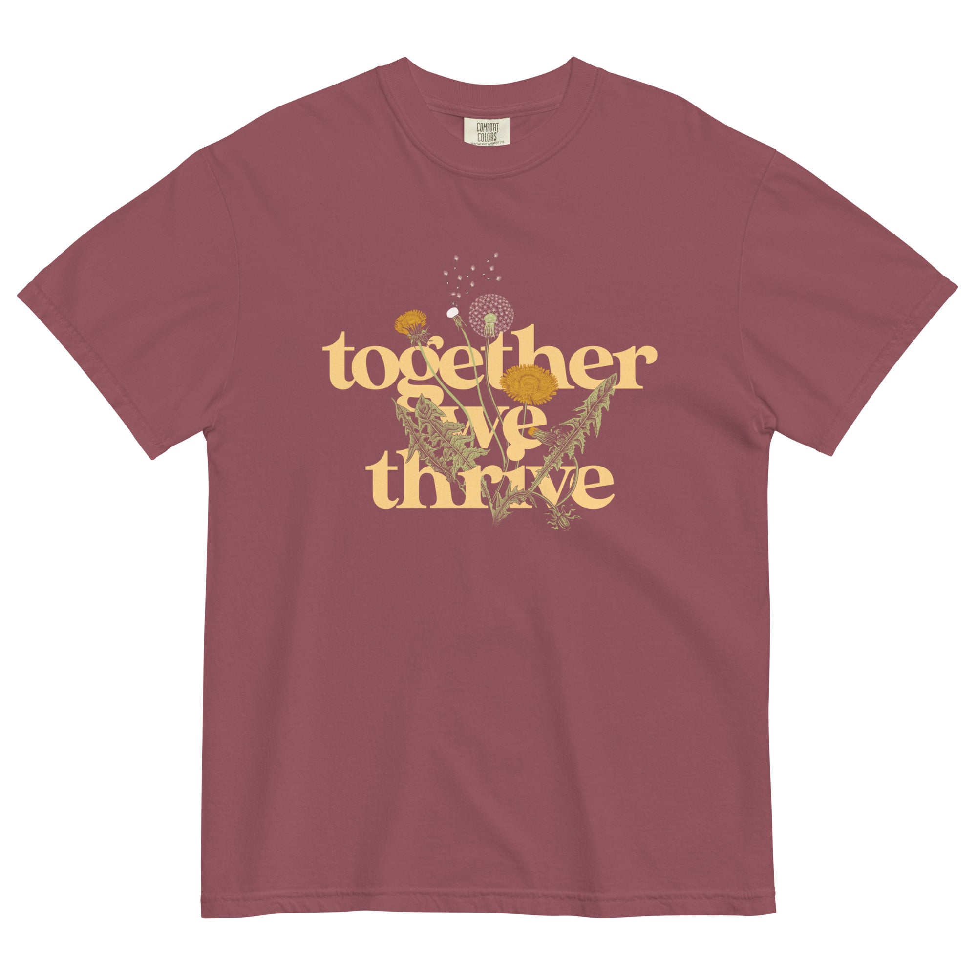 Together We Thrive Men's Relaxed Fit Tee Hoodie, Sweatshirt | CoreVibeTees.com (Image 4)