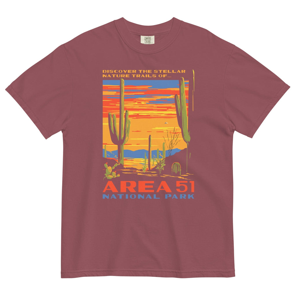 Area 51 National Park Men's Relaxed Fit Tee Hoodie, Sweatshirt | CoreVibeTees.com (Image 4)