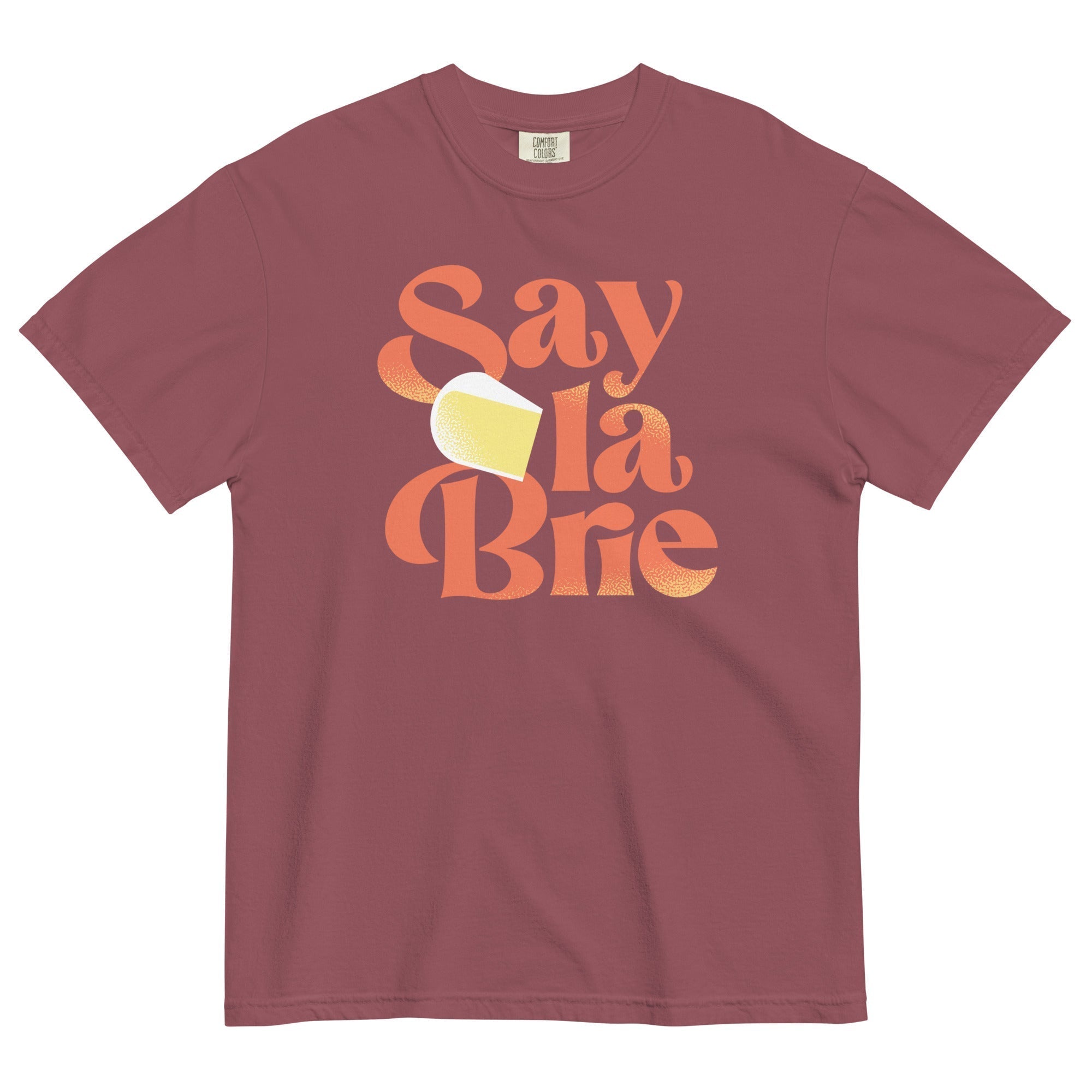 Say La Brie Men's Relaxed Fit Tee Hoodie, Sweatshirt | CoreVibeTees.com (Image 1)